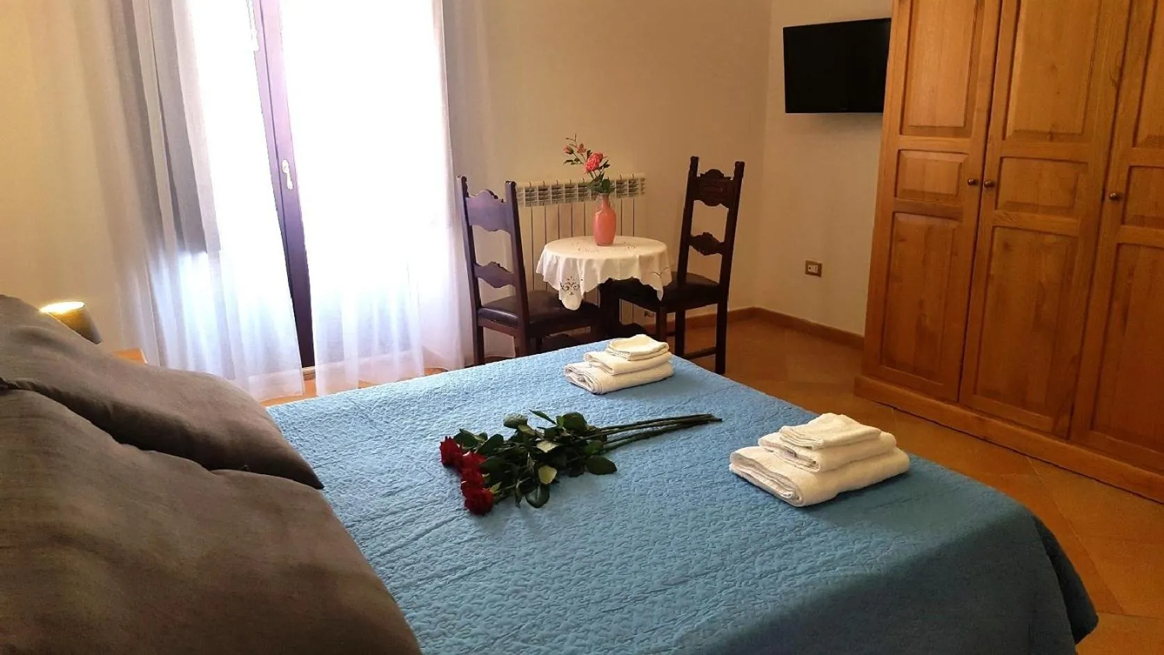 Bed in Palazzo Zimatore Residenza D'Epoca