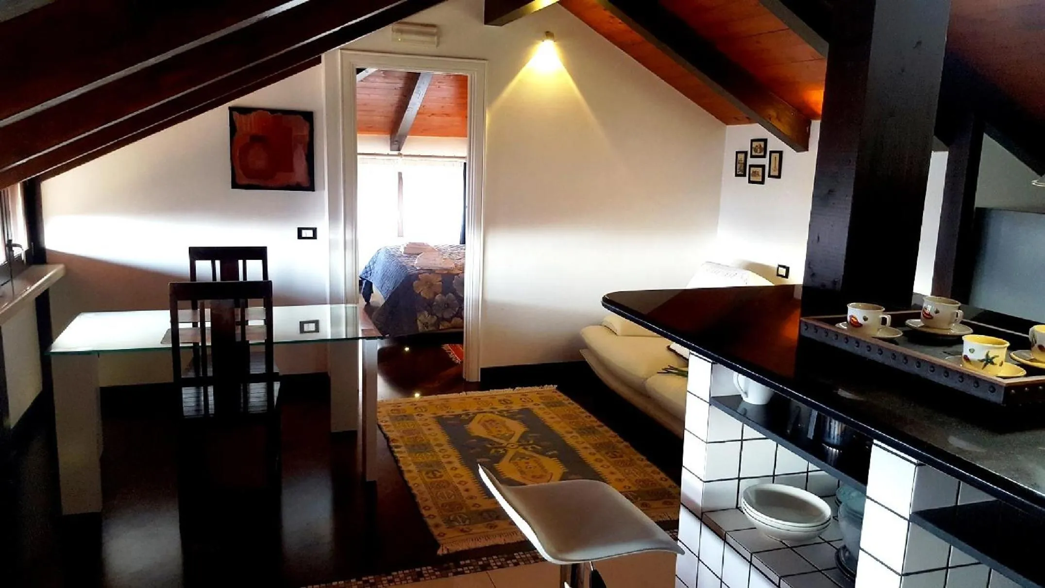 Kitchen or kitchenette in Palazzo Zimatore Residenza D'Epoca