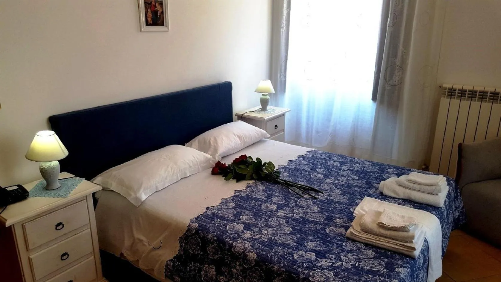 Bed in Palazzo Zimatore Residenza D'Epoca