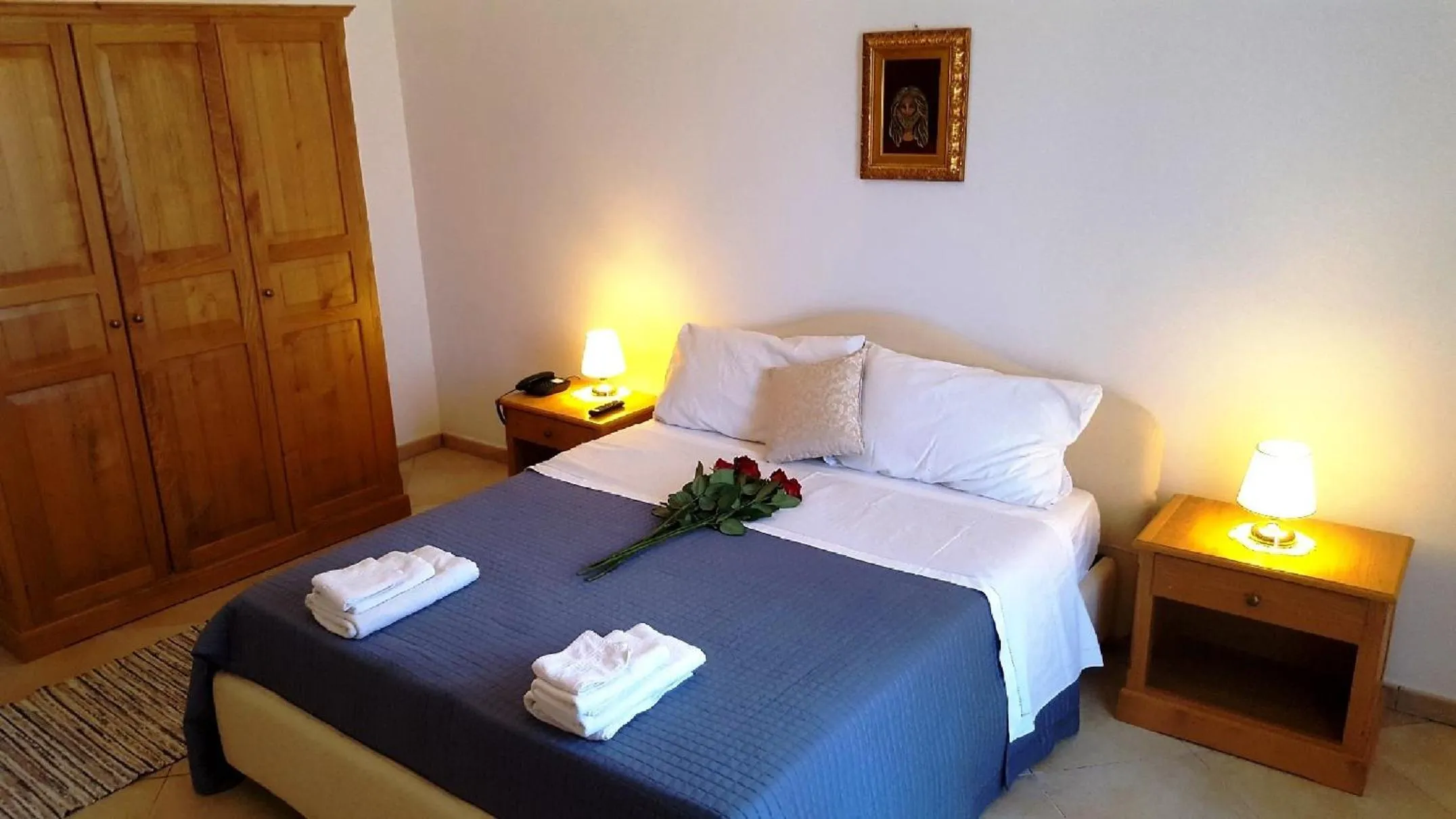 Bed in Palazzo Zimatore Residenza D'Epoca