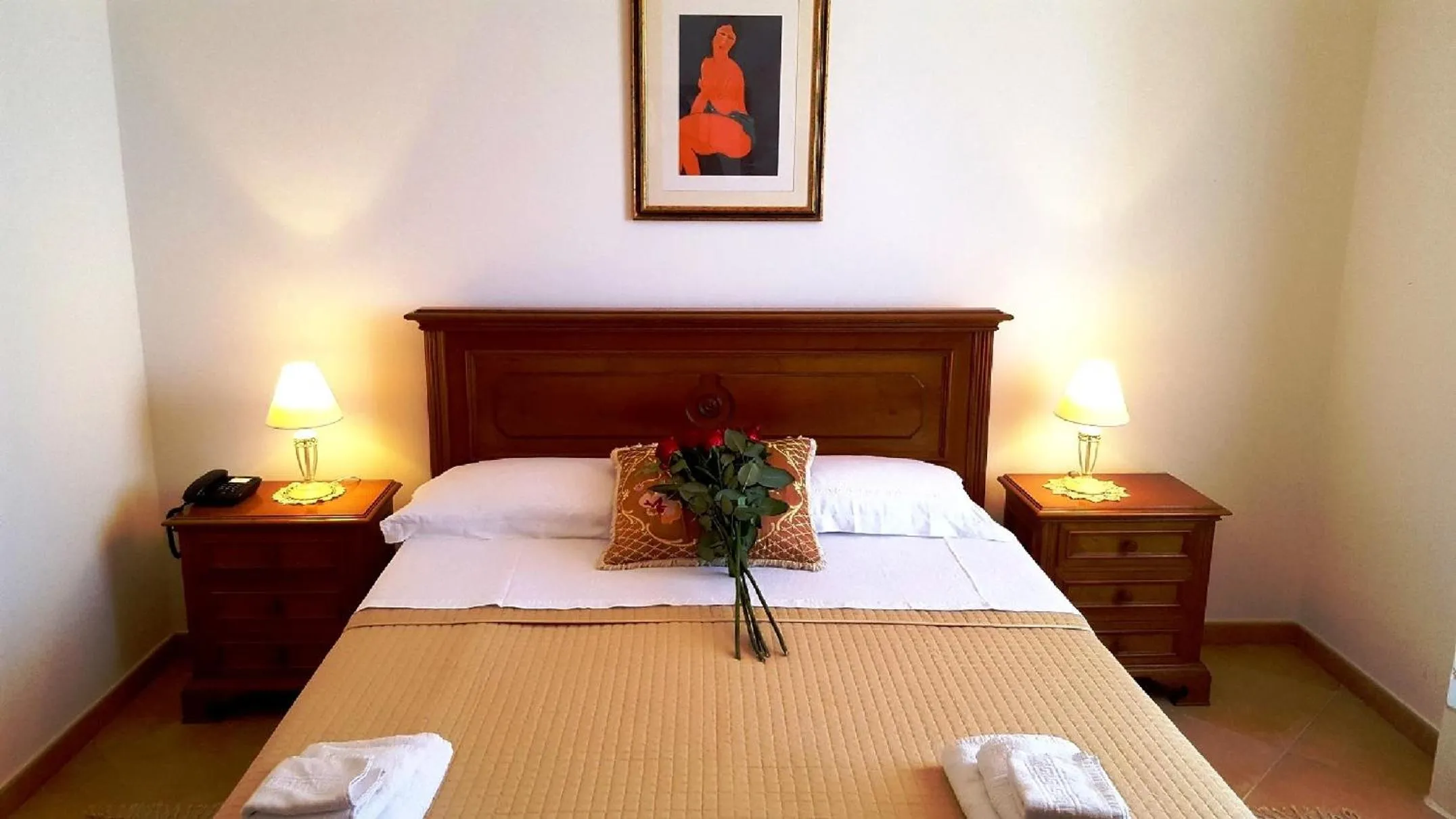 Bed in Palazzo Zimatore Residenza D'Epoca