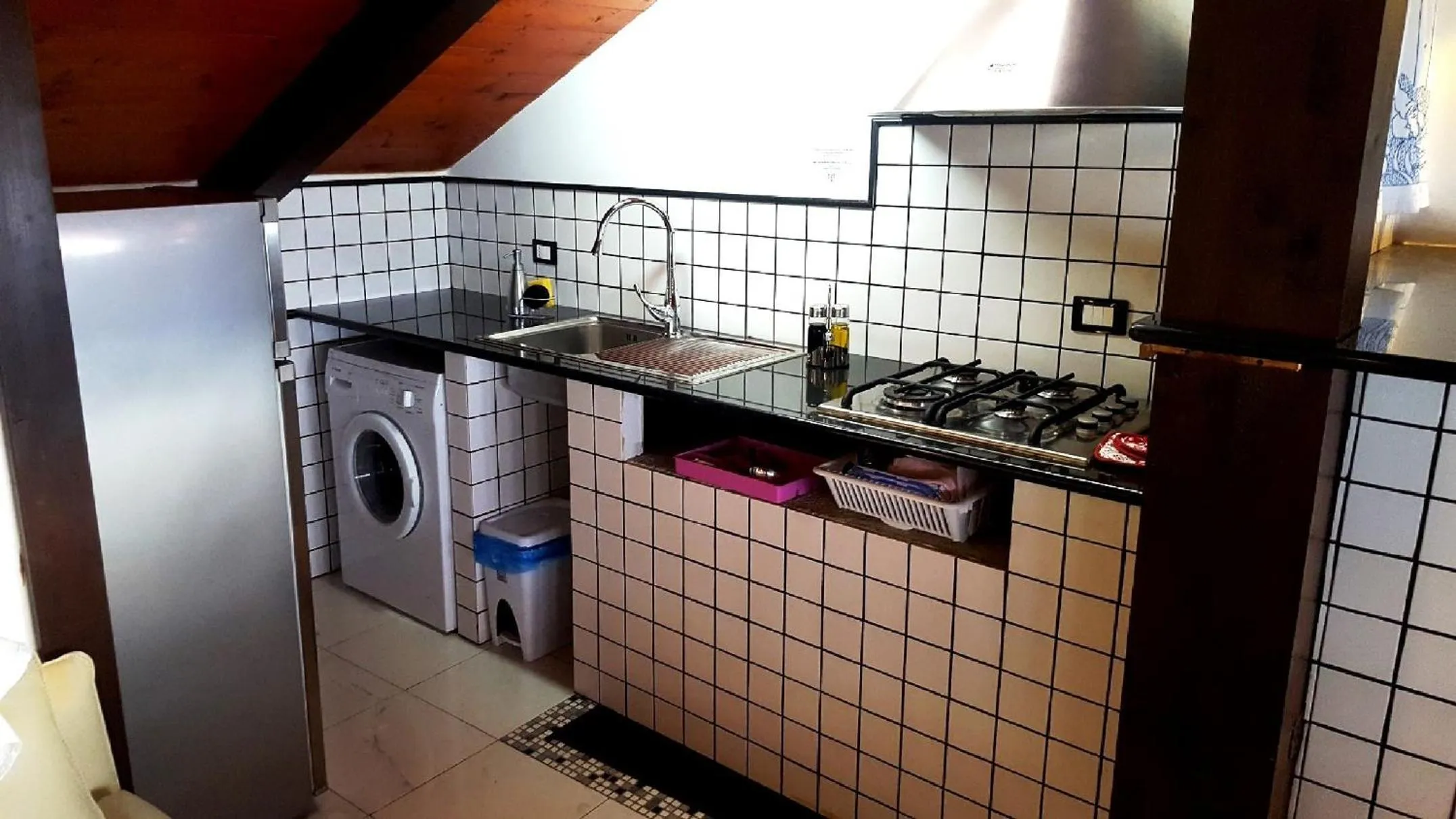 Kitchen or kitchenette in Palazzo Zimatore Residenza D'Epoca