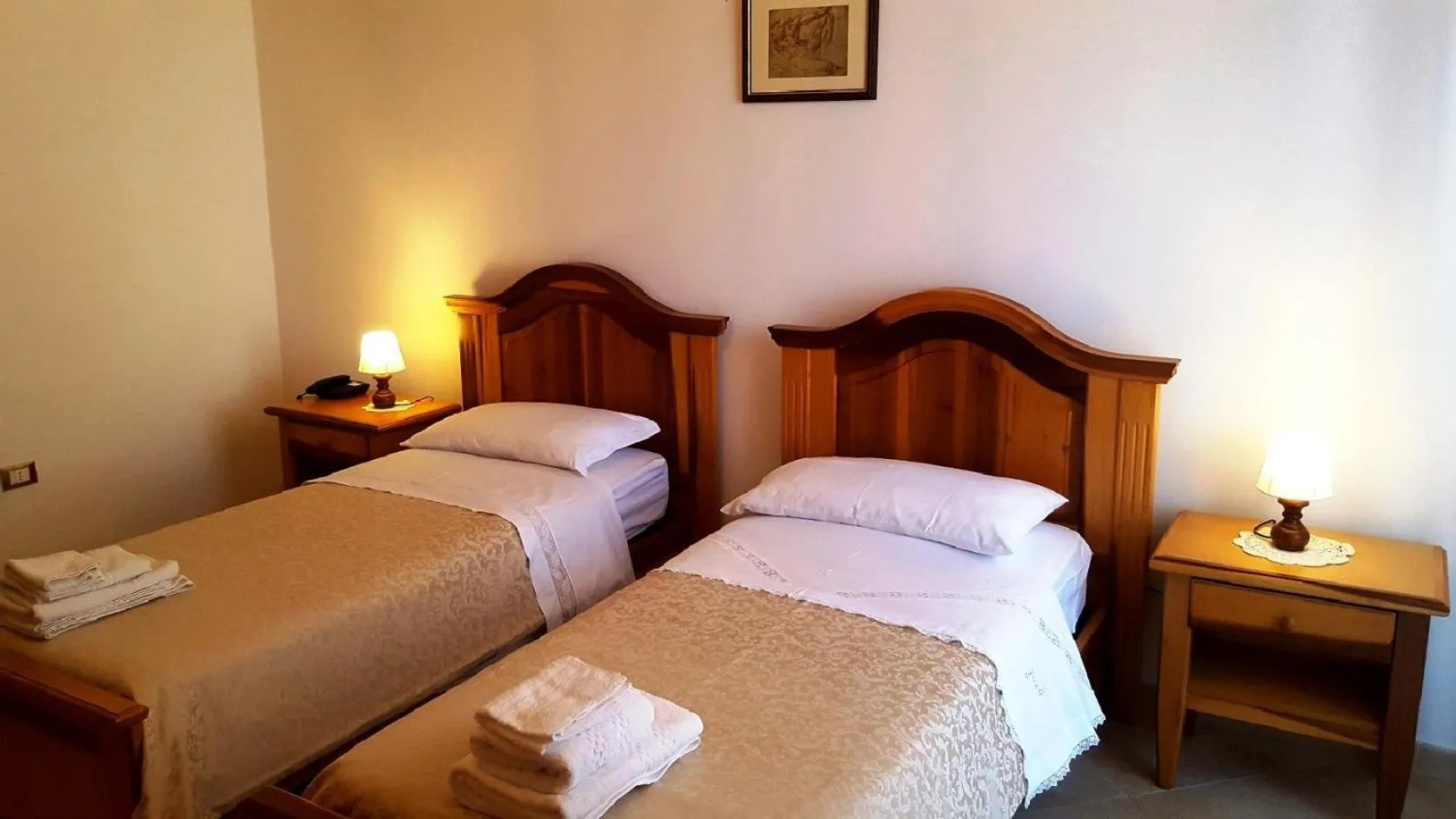 Bed in Palazzo Zimatore Residenza D'Epoca