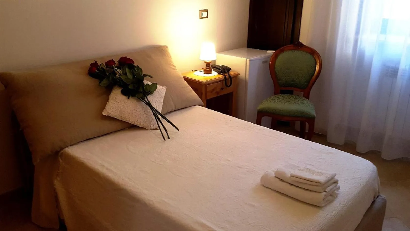 Bed in Palazzo Zimatore Residenza D'Epoca