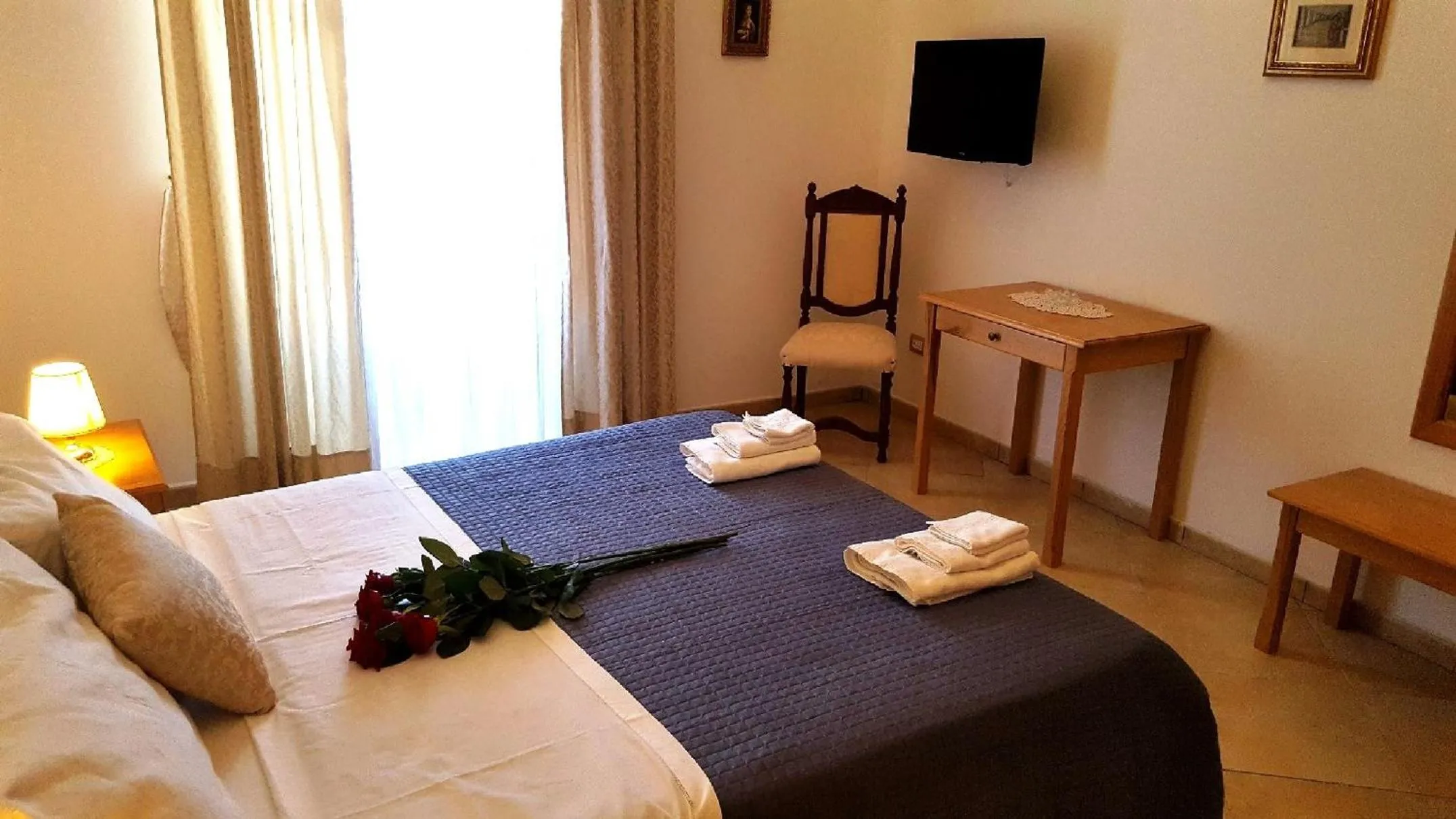 Bed in Palazzo Zimatore Residenza D'Epoca