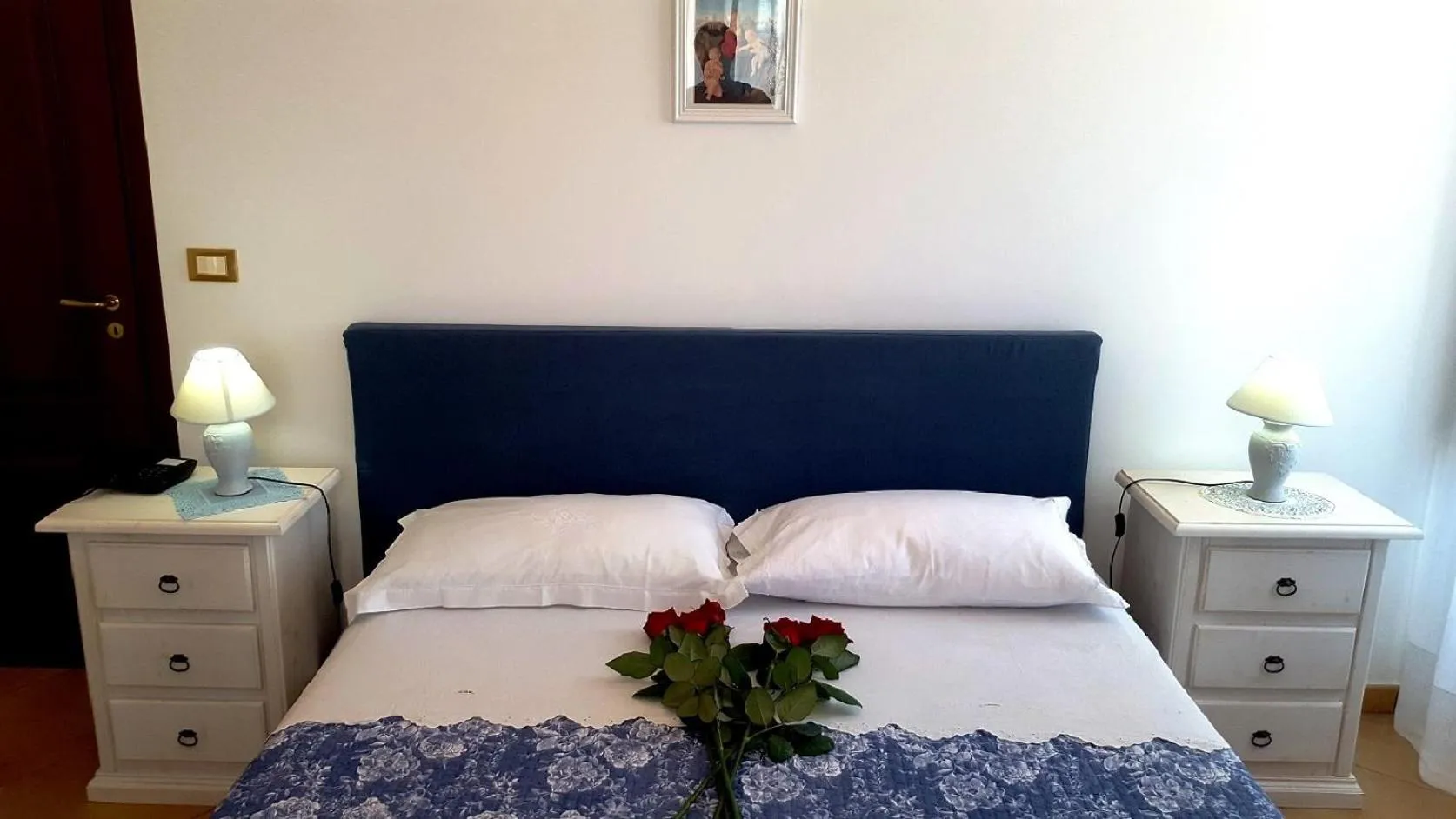 Bed in Palazzo Zimatore Residenza D'Epoca