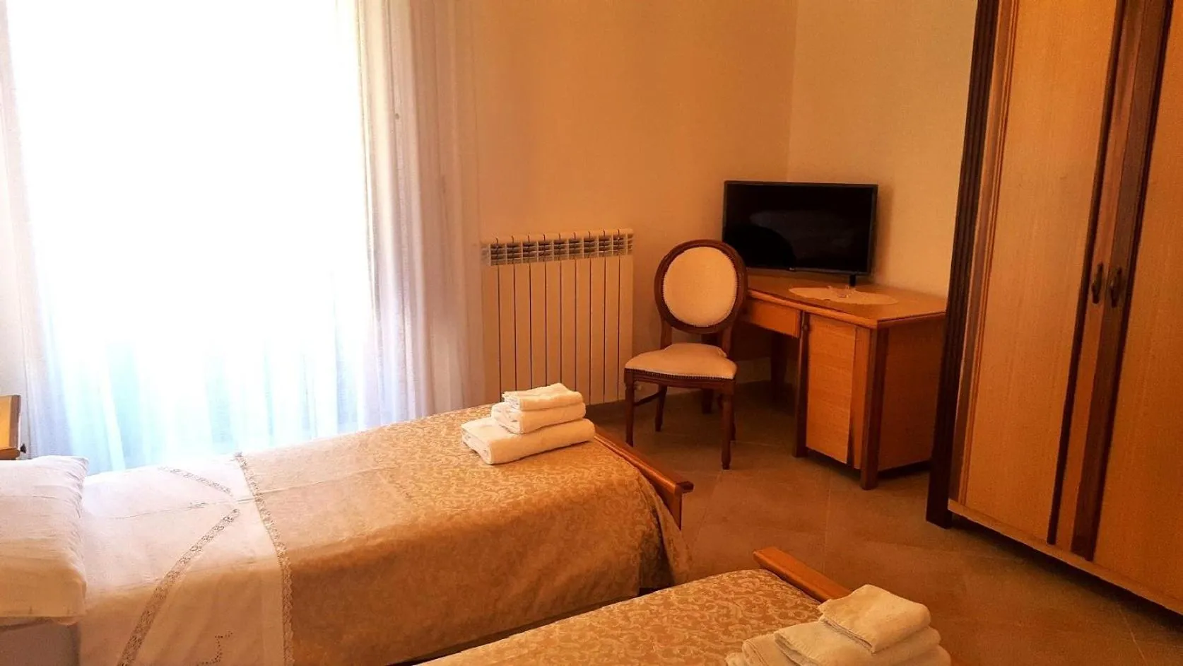 Bed in Palazzo Zimatore Residenza D'Epoca