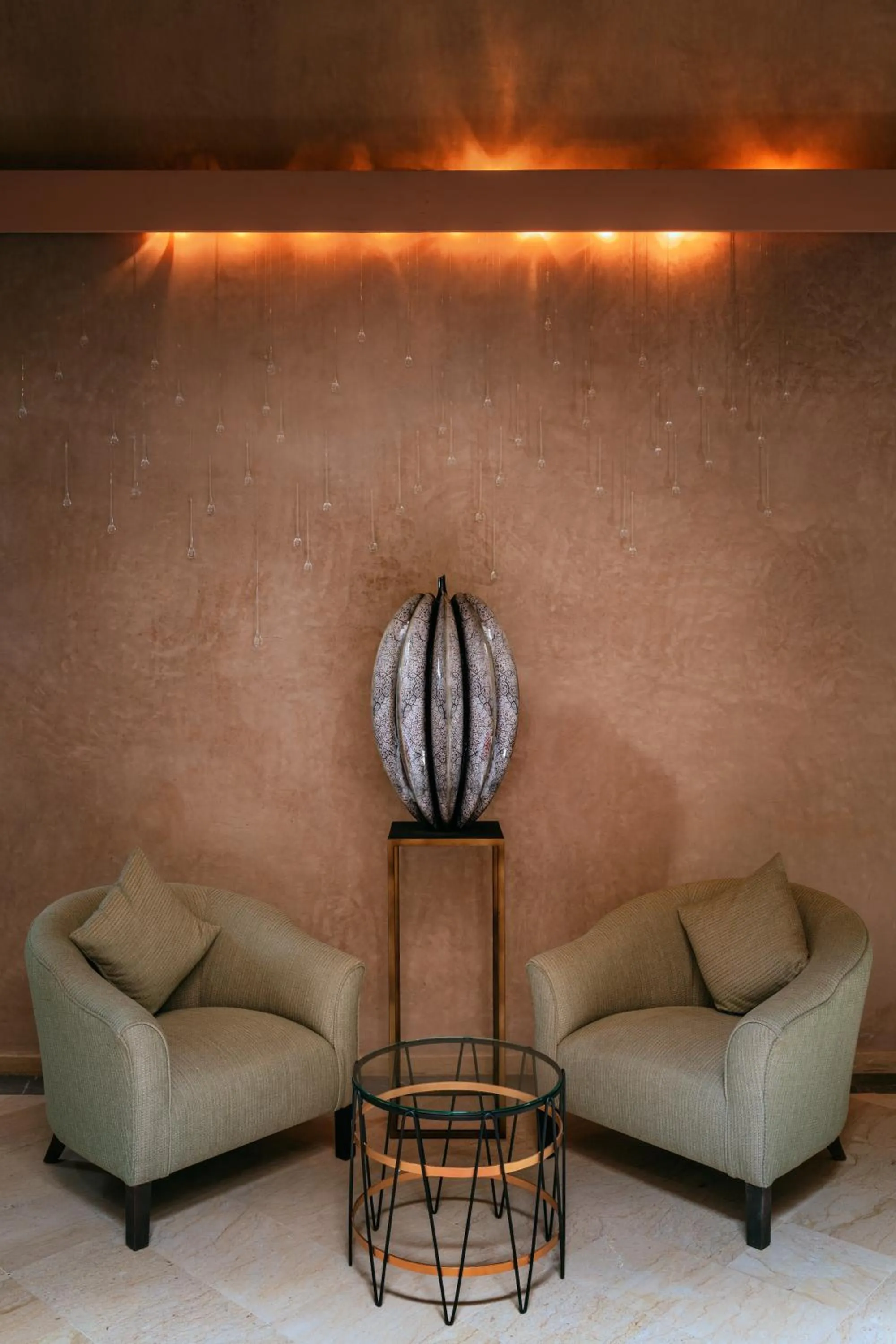 Decorative detail in Riad Siwan