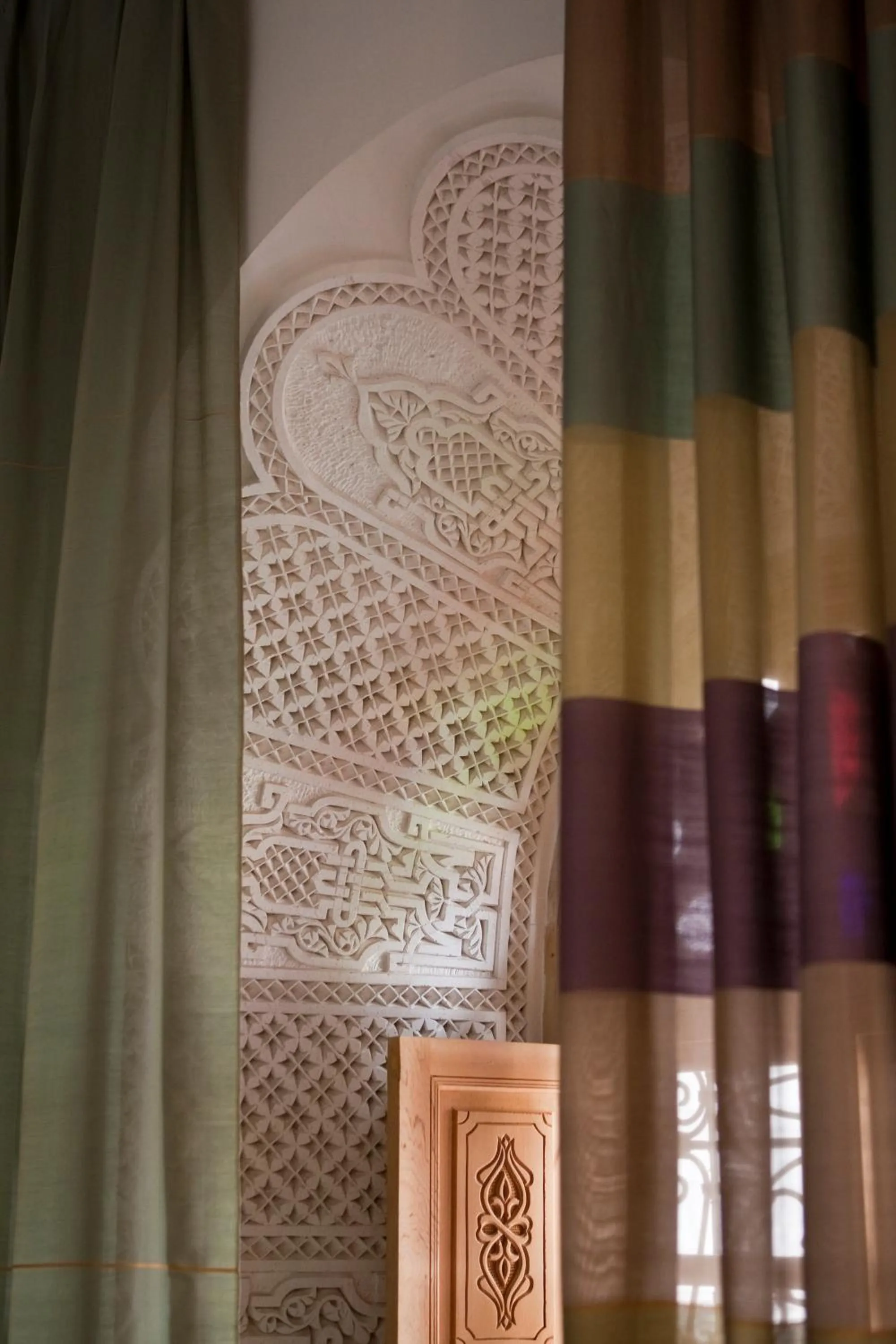 Decorative detail in Riad Siwan