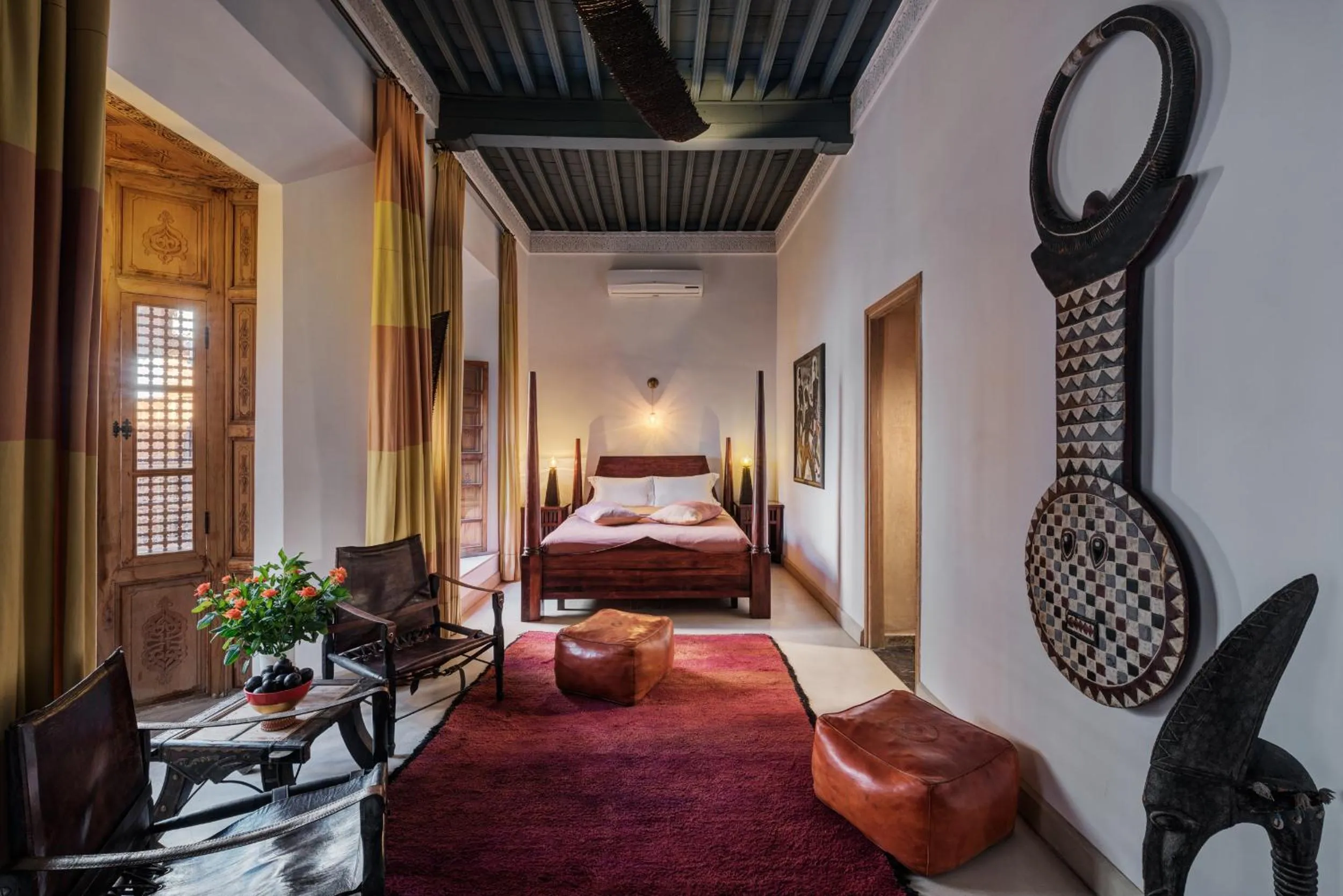 Photo of the whole room, Bed in Riad Siwan