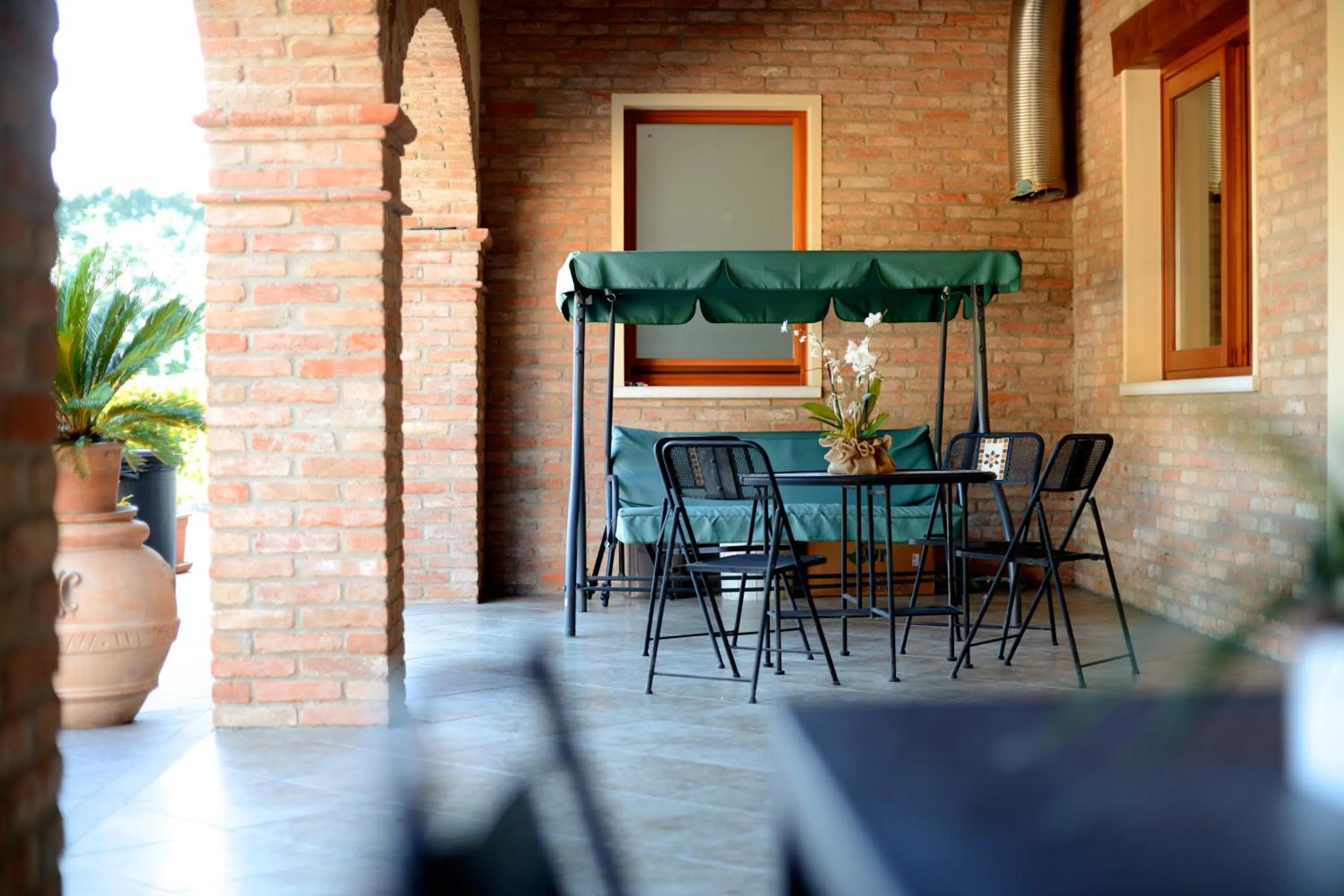 Patio in Agriturismo Dartora