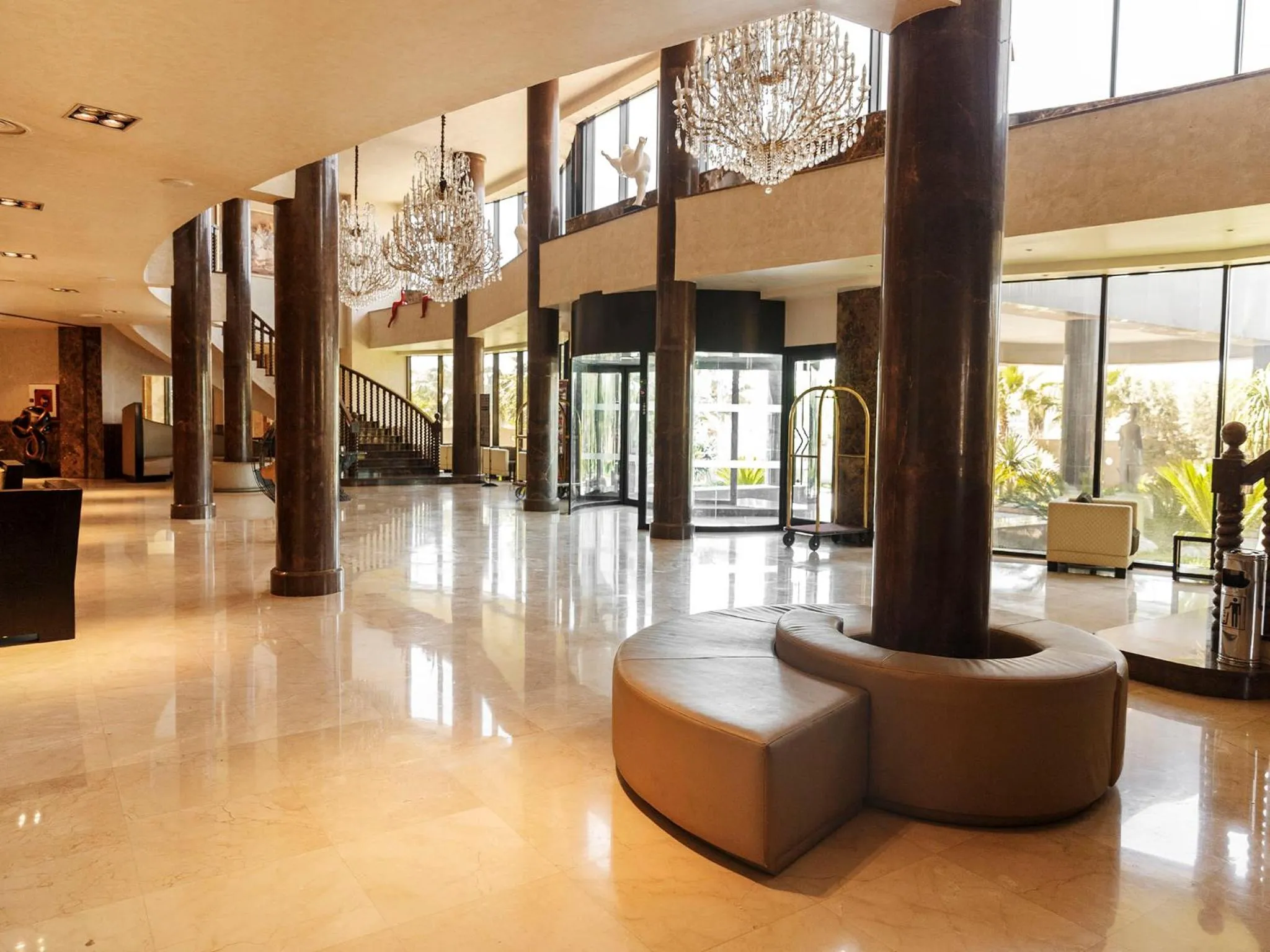 Lobby or reception in Hotel Eden Bel Abbes
