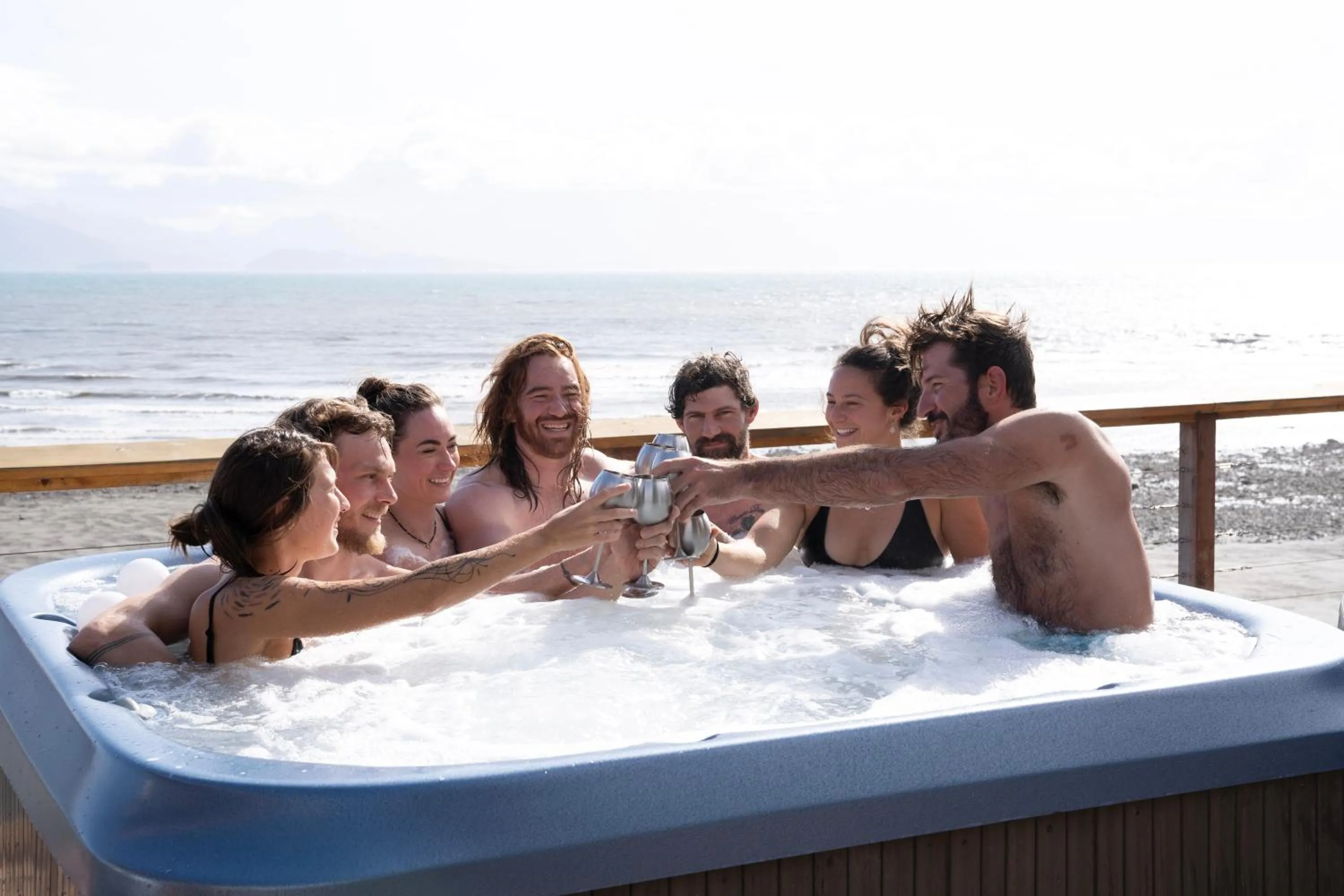 Hot Tub in Homer Inn & Spa