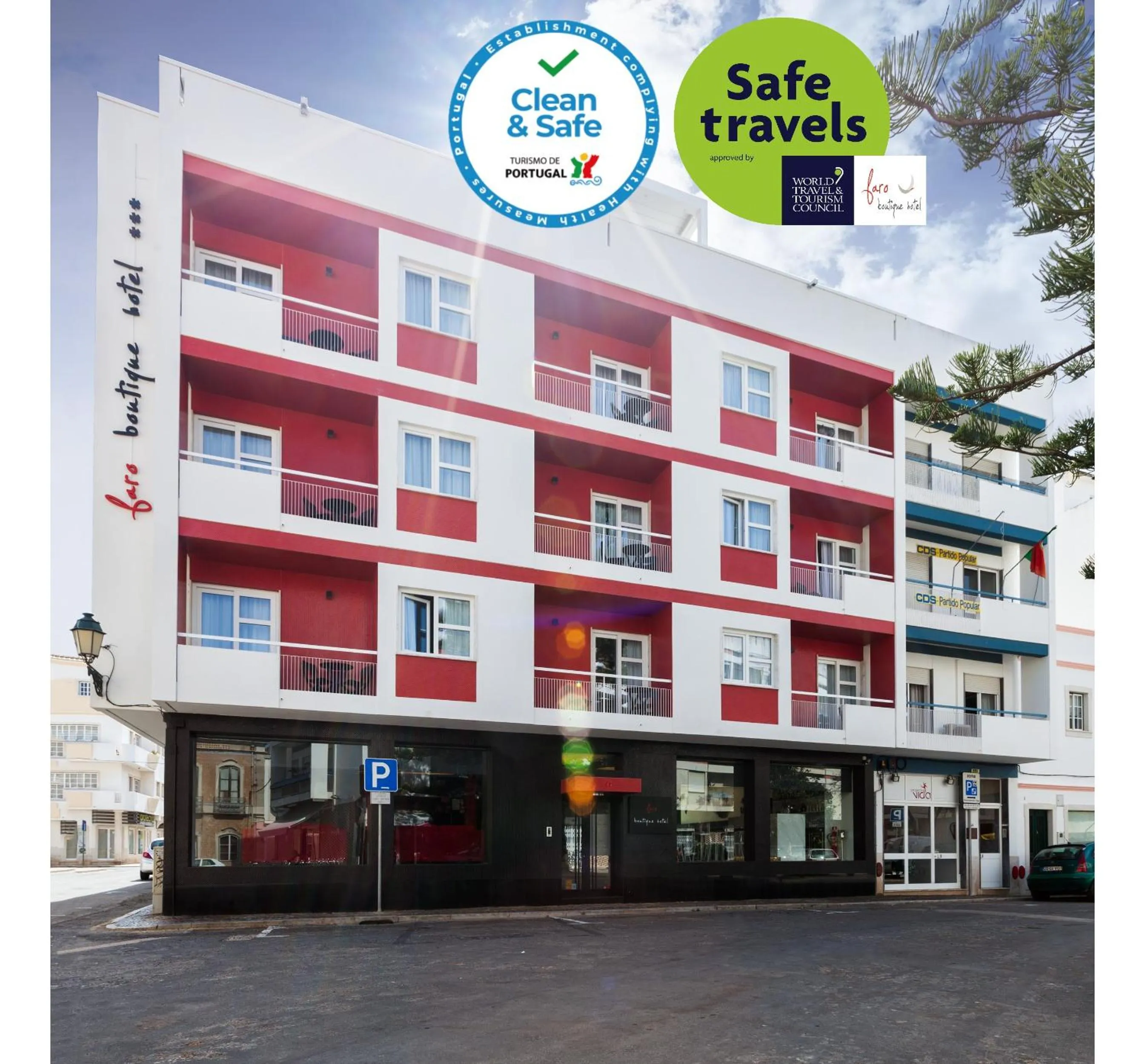 Property building in Faro Boutique Hotel