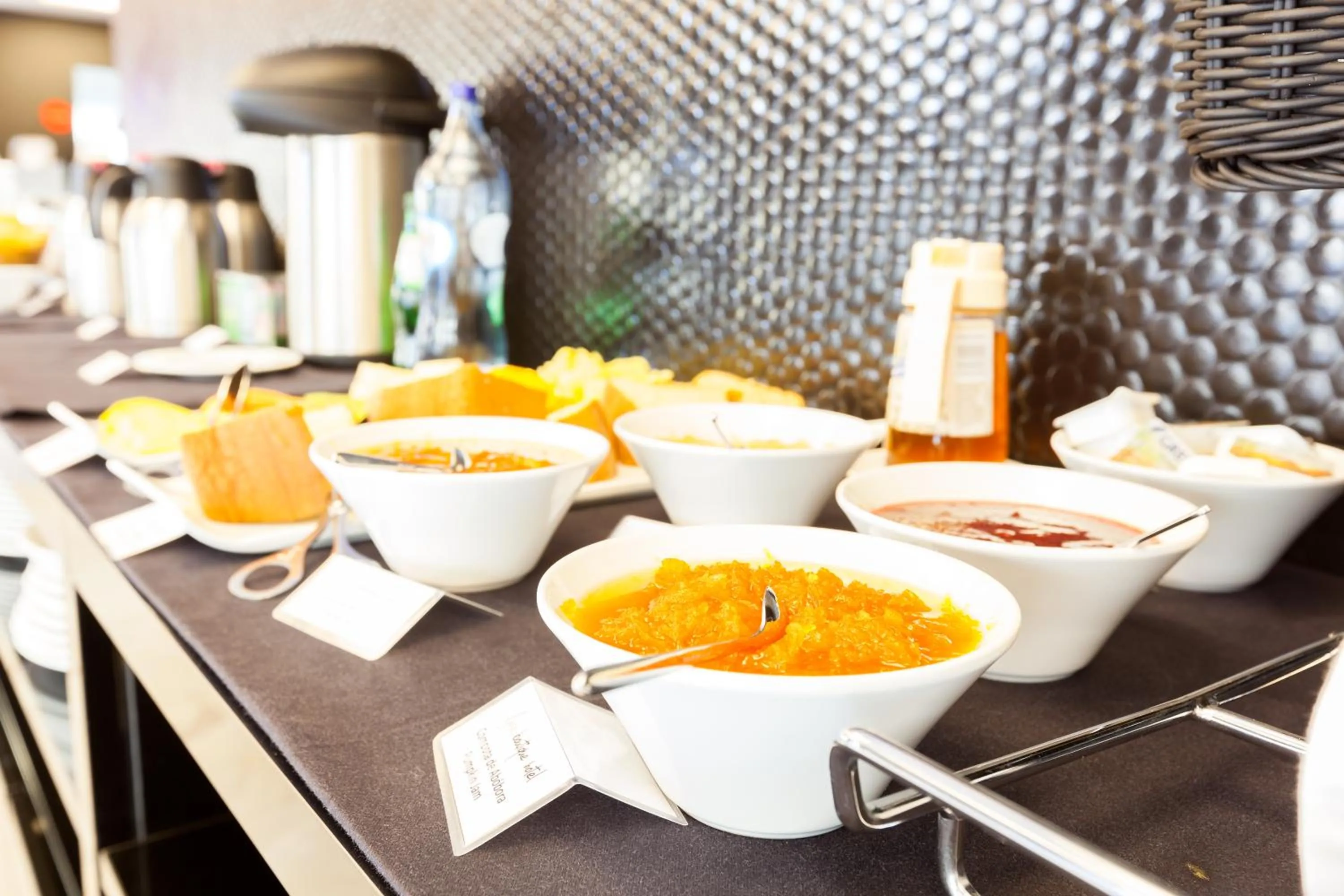 Buffet breakfast in Faro Boutique Hotel