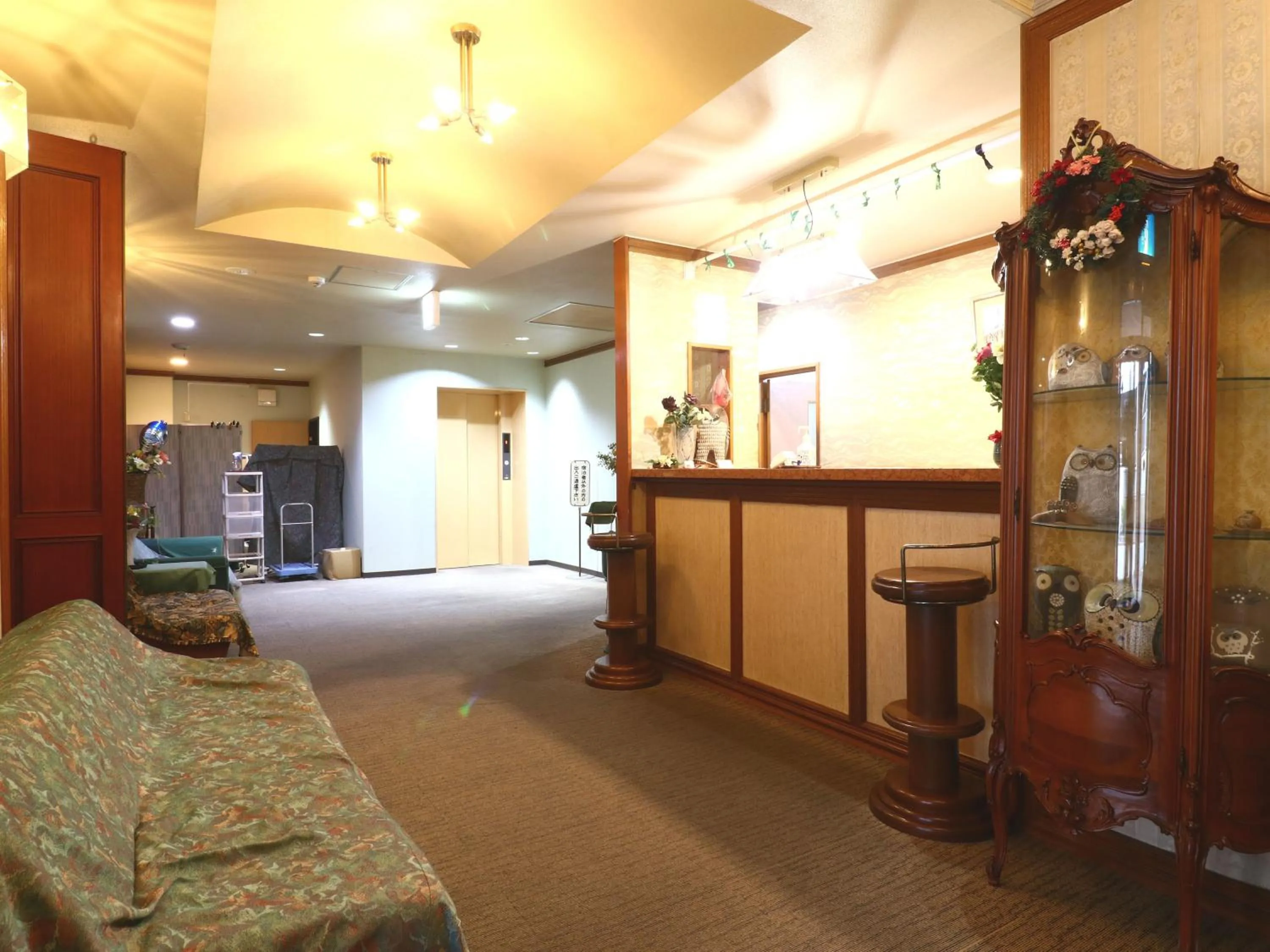 Lobby or reception in Shinseto Station Hotel