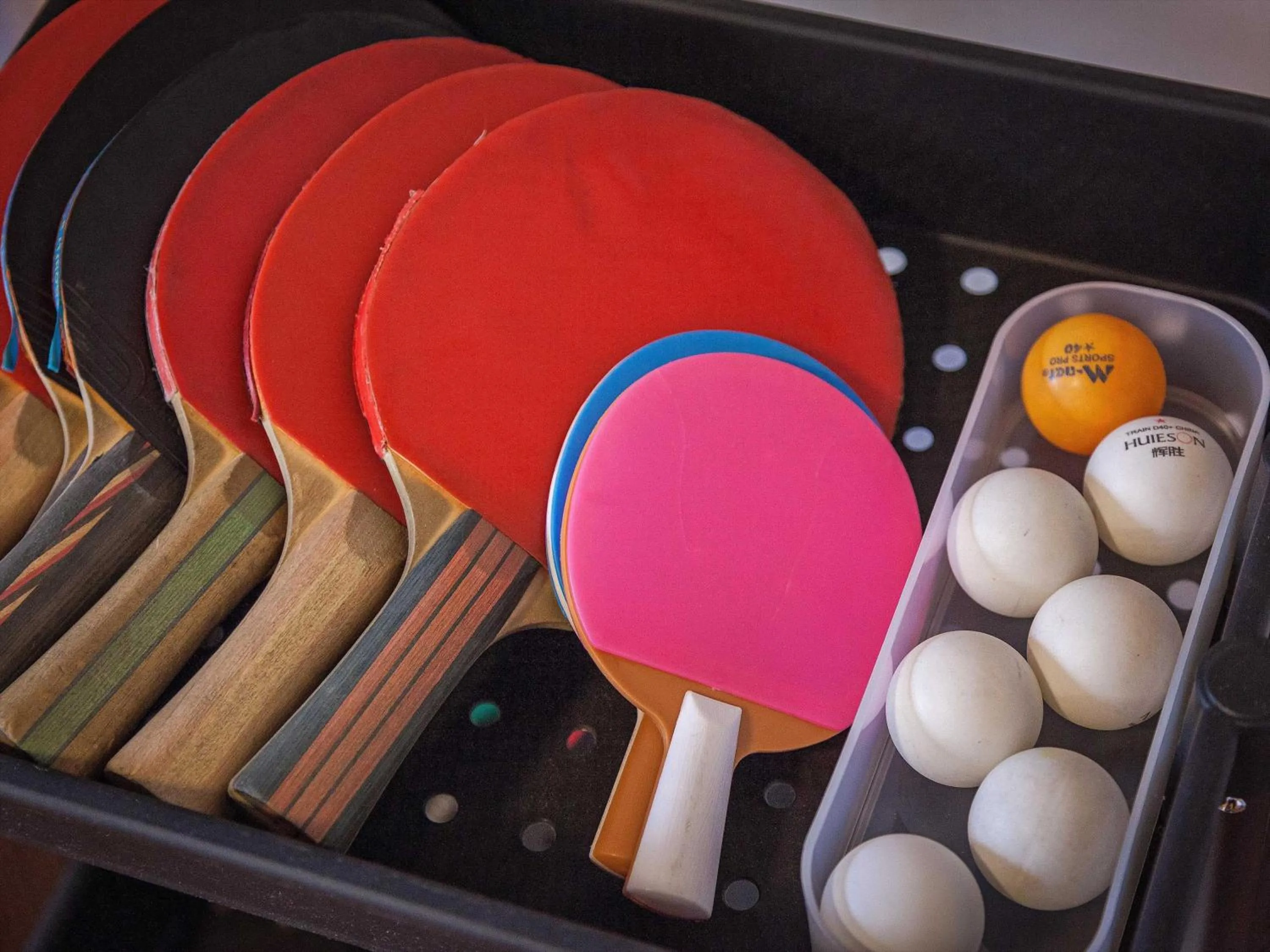 Table tennis in Kariyushi Condominium Resort Yuudekiya