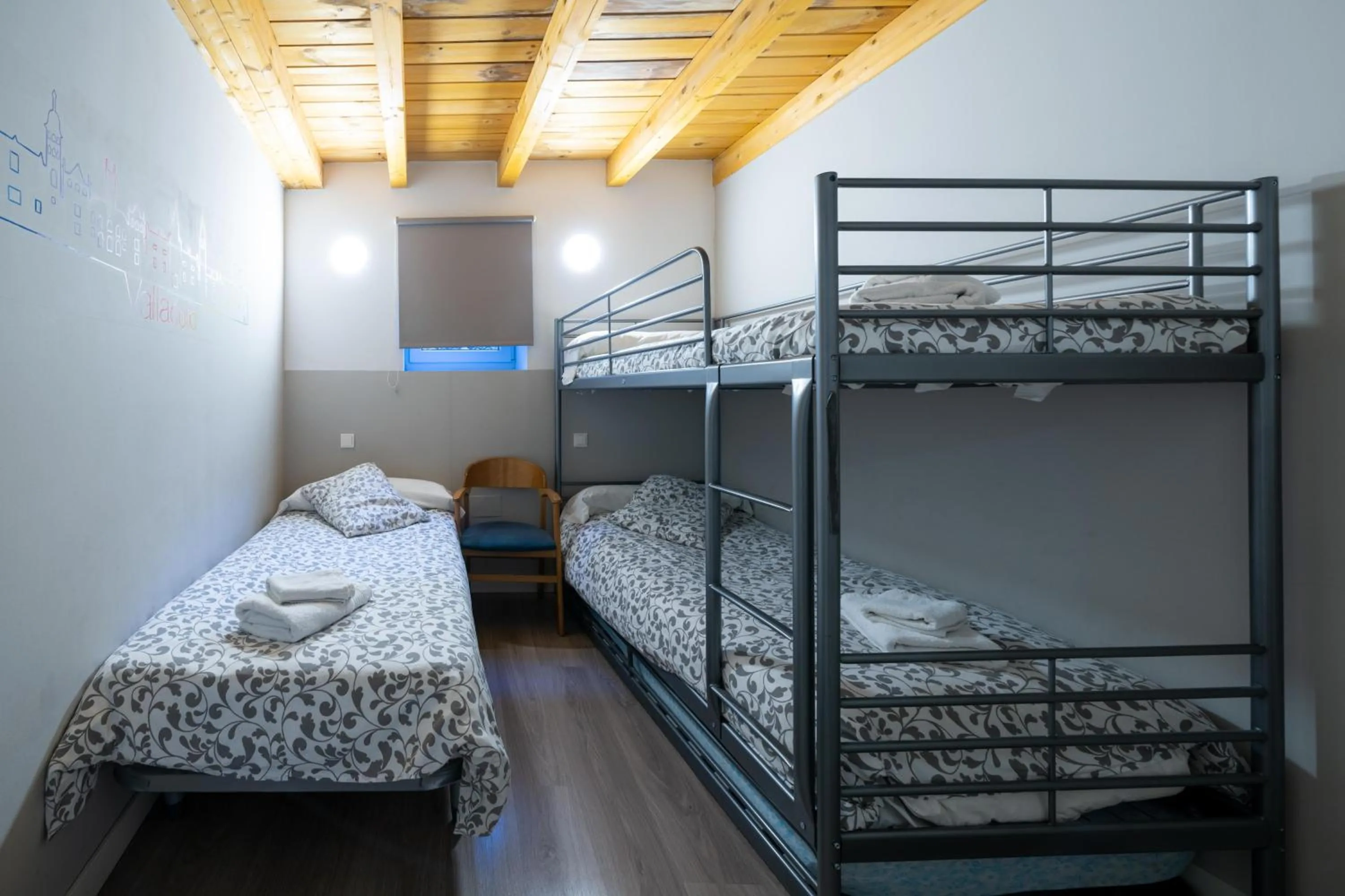 Bed in Apartamentos GO - Leopoldo Cano Center