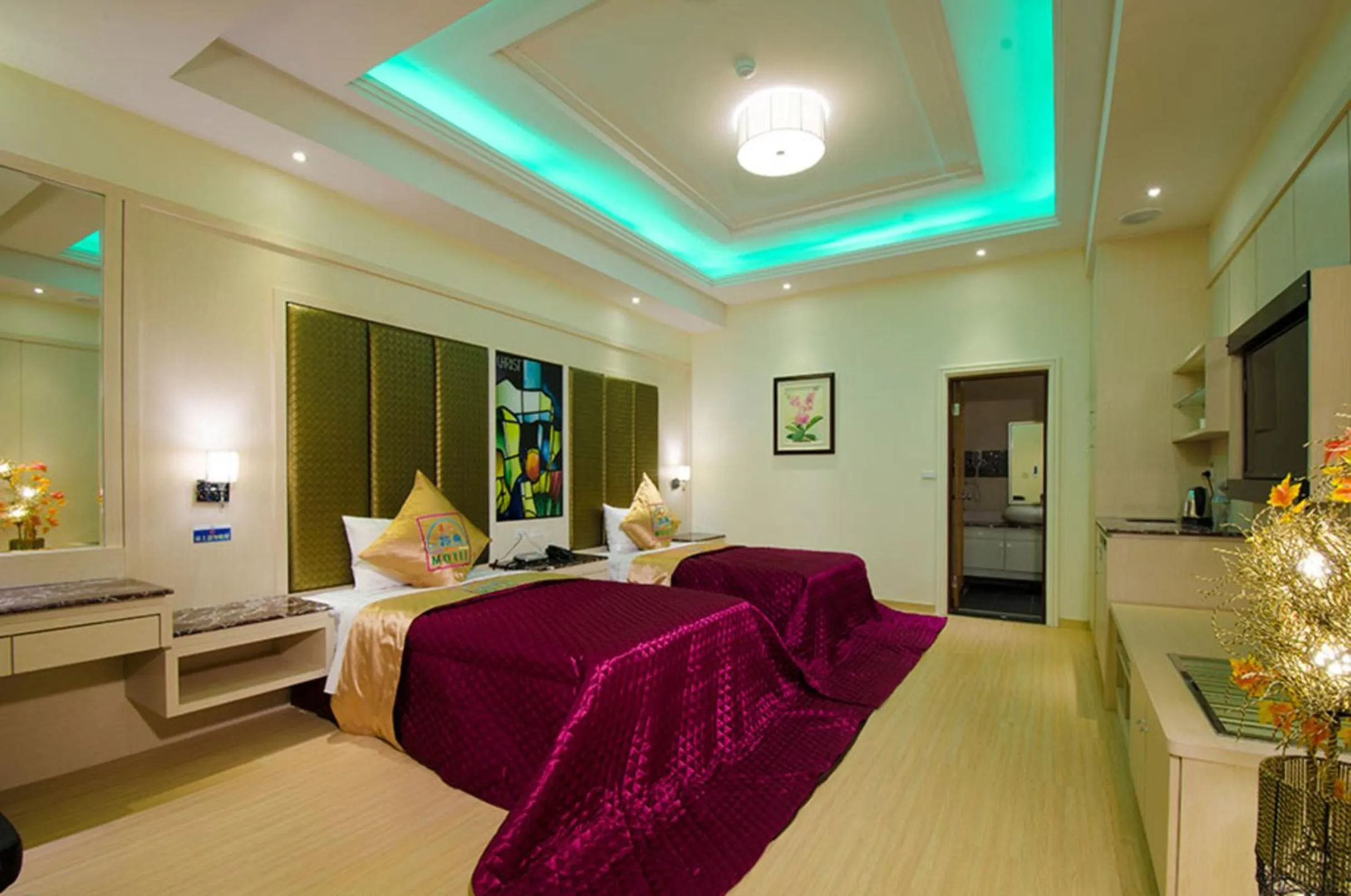 Bed in Zheng Yi Classic Hotel & Motel