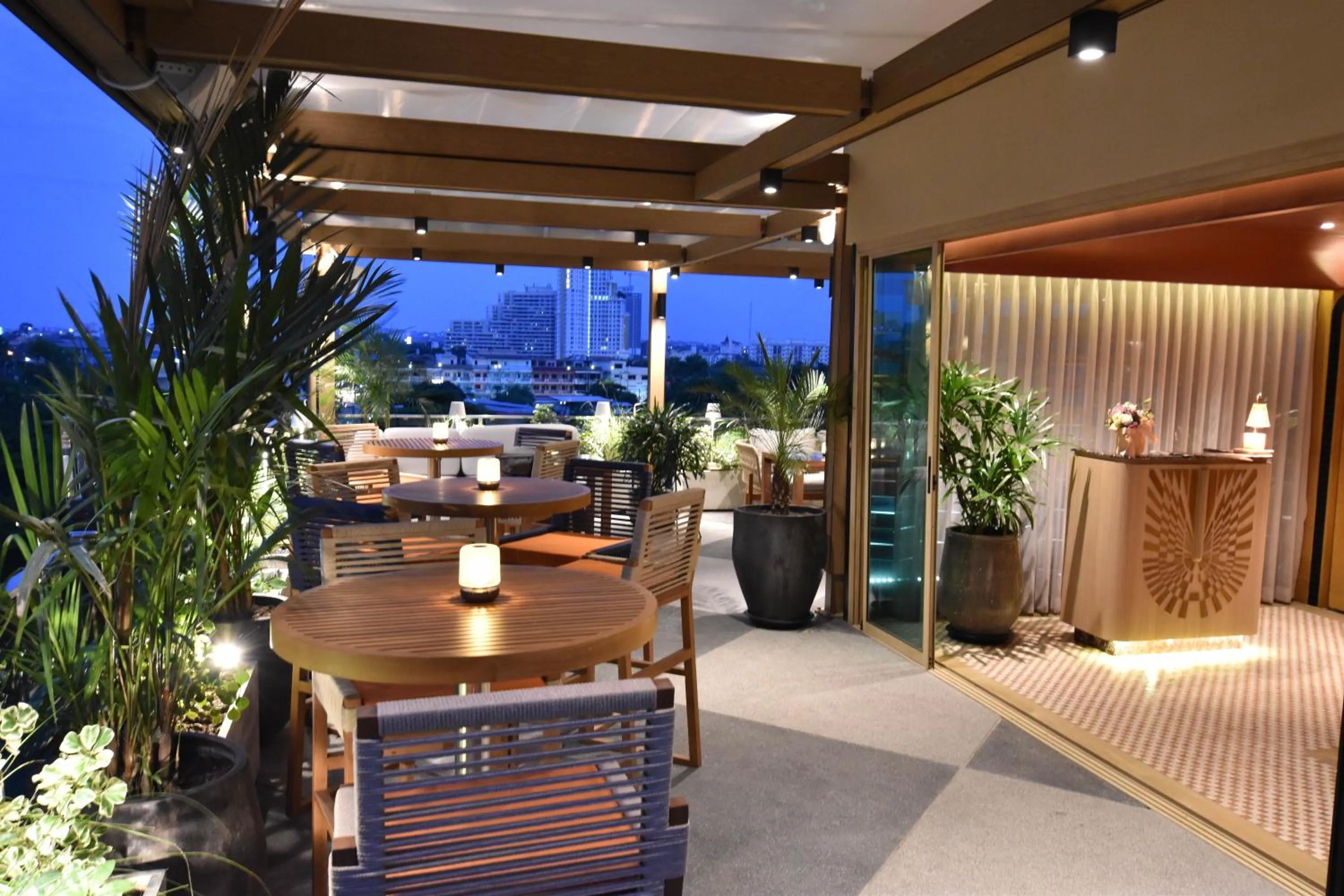 Seating area in Tribe Pattaya