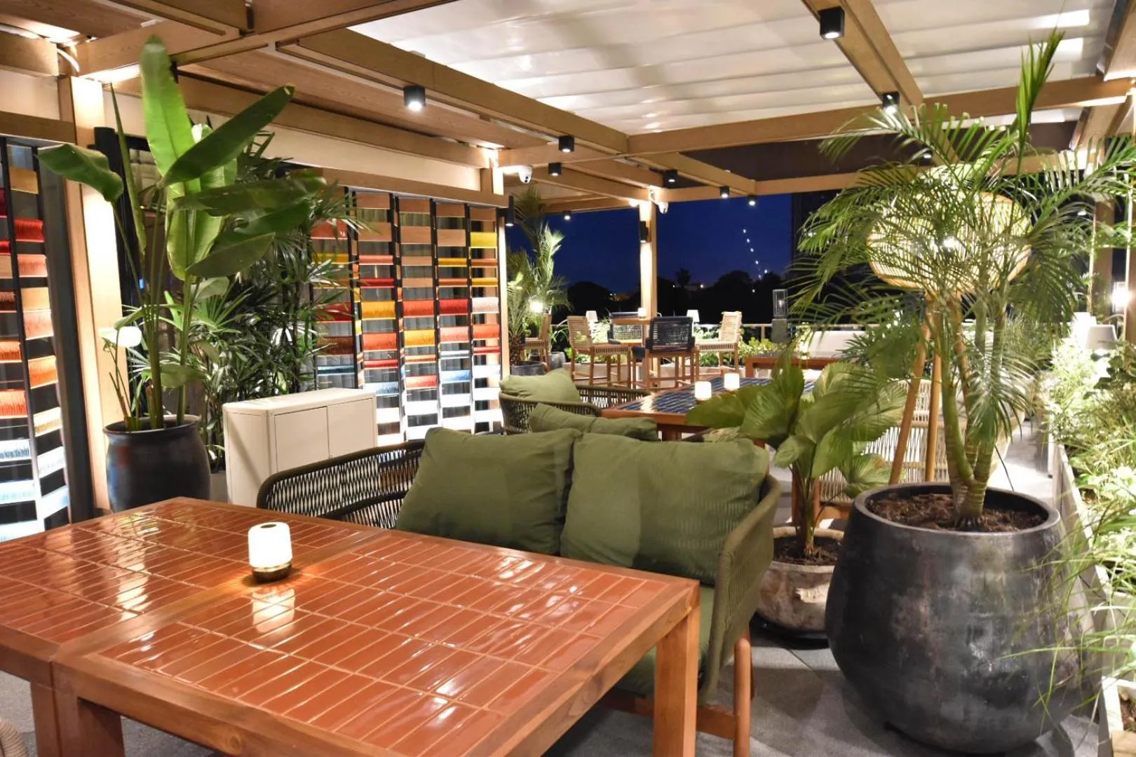 Seating area in Tribe Pattaya