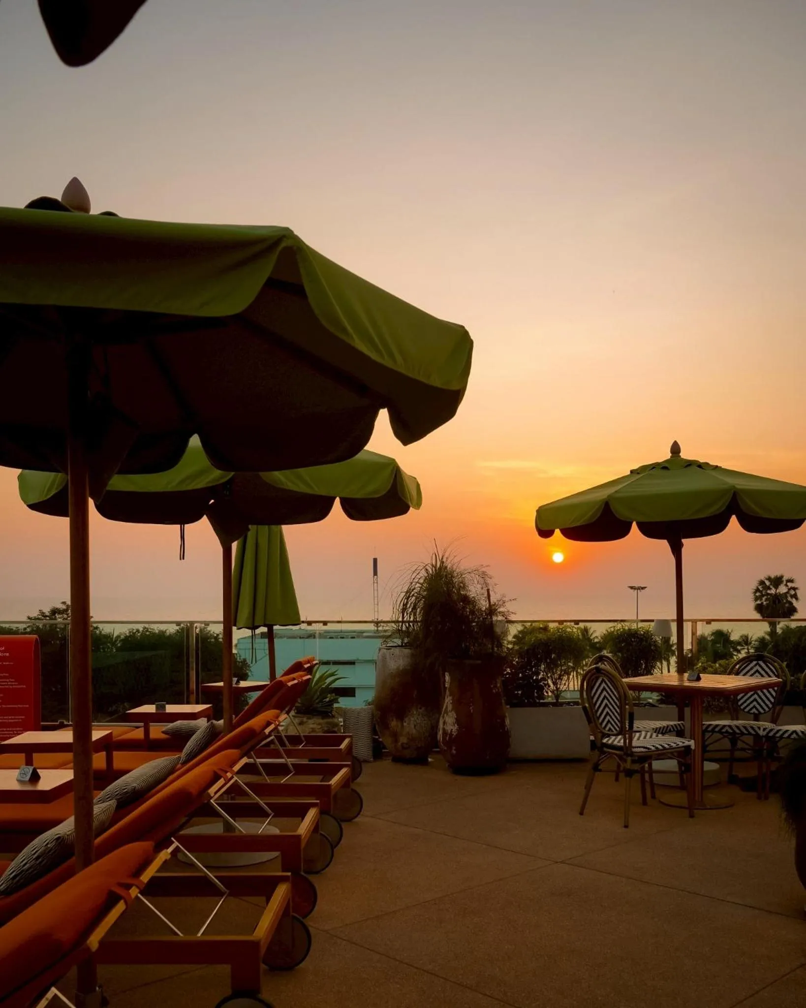 Swimming pool in Tribe Pattaya