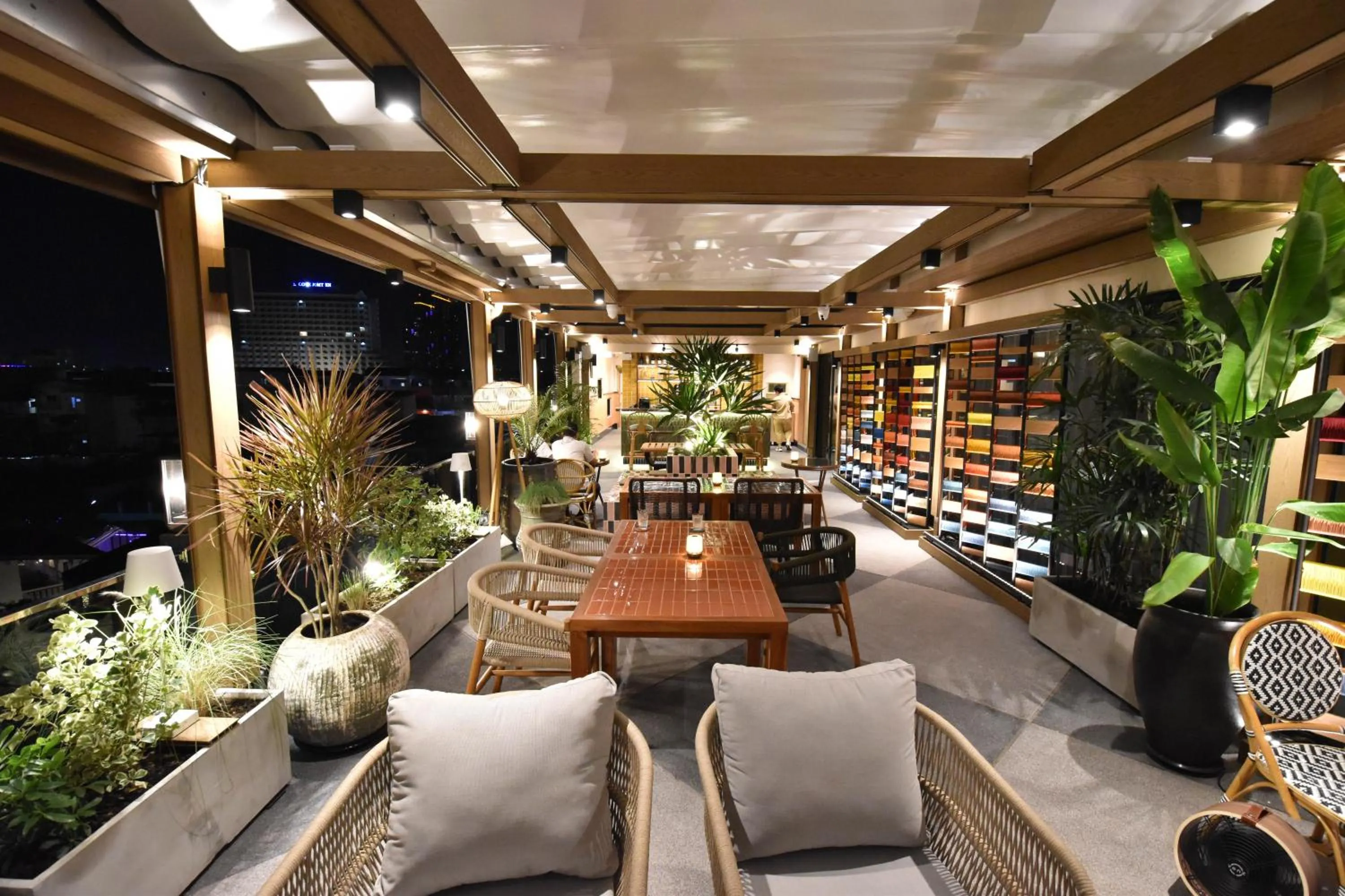 Seating area in Tribe Pattaya