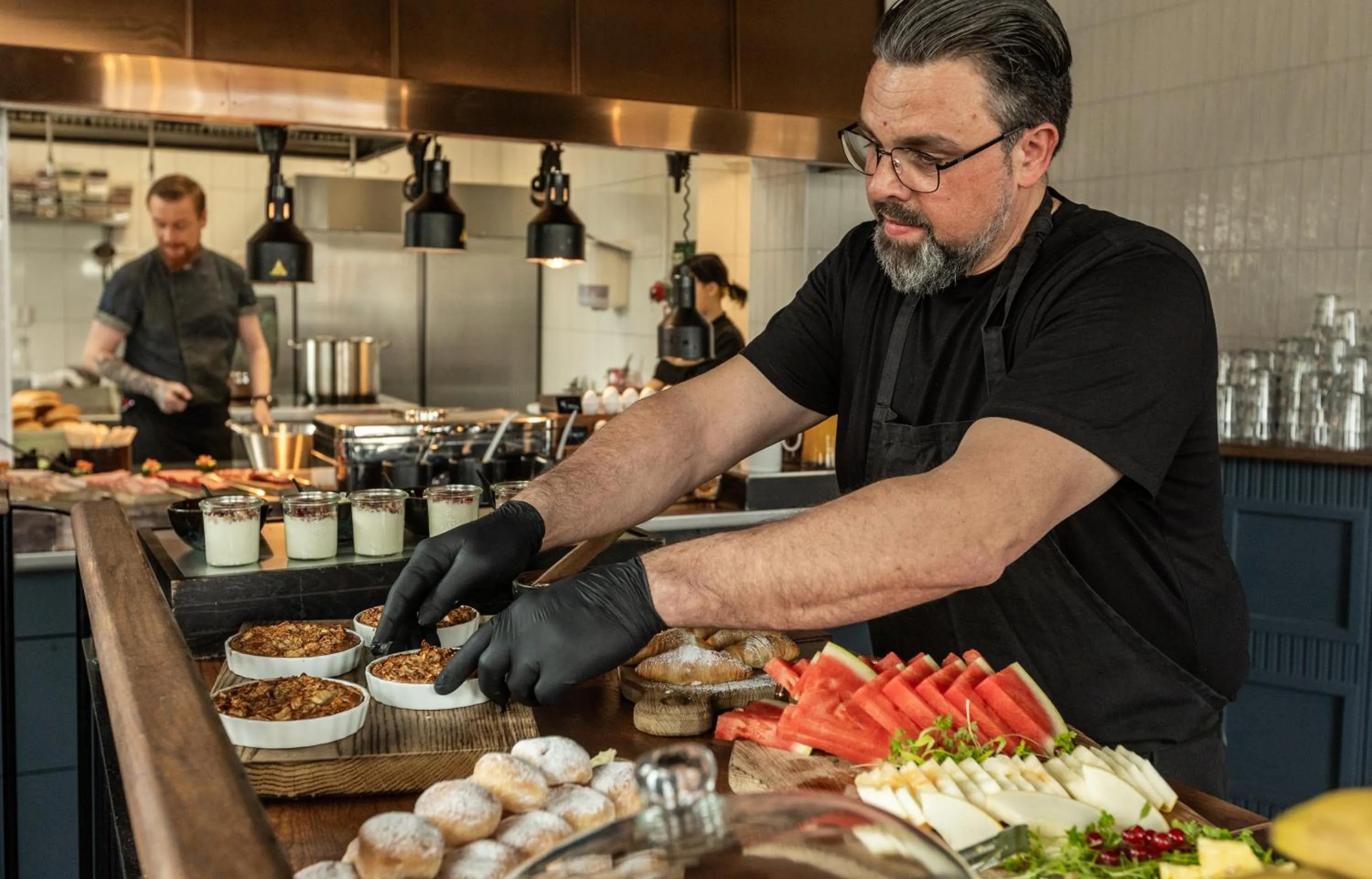 Buffet breakfast in Hotell Drottninggatan 11