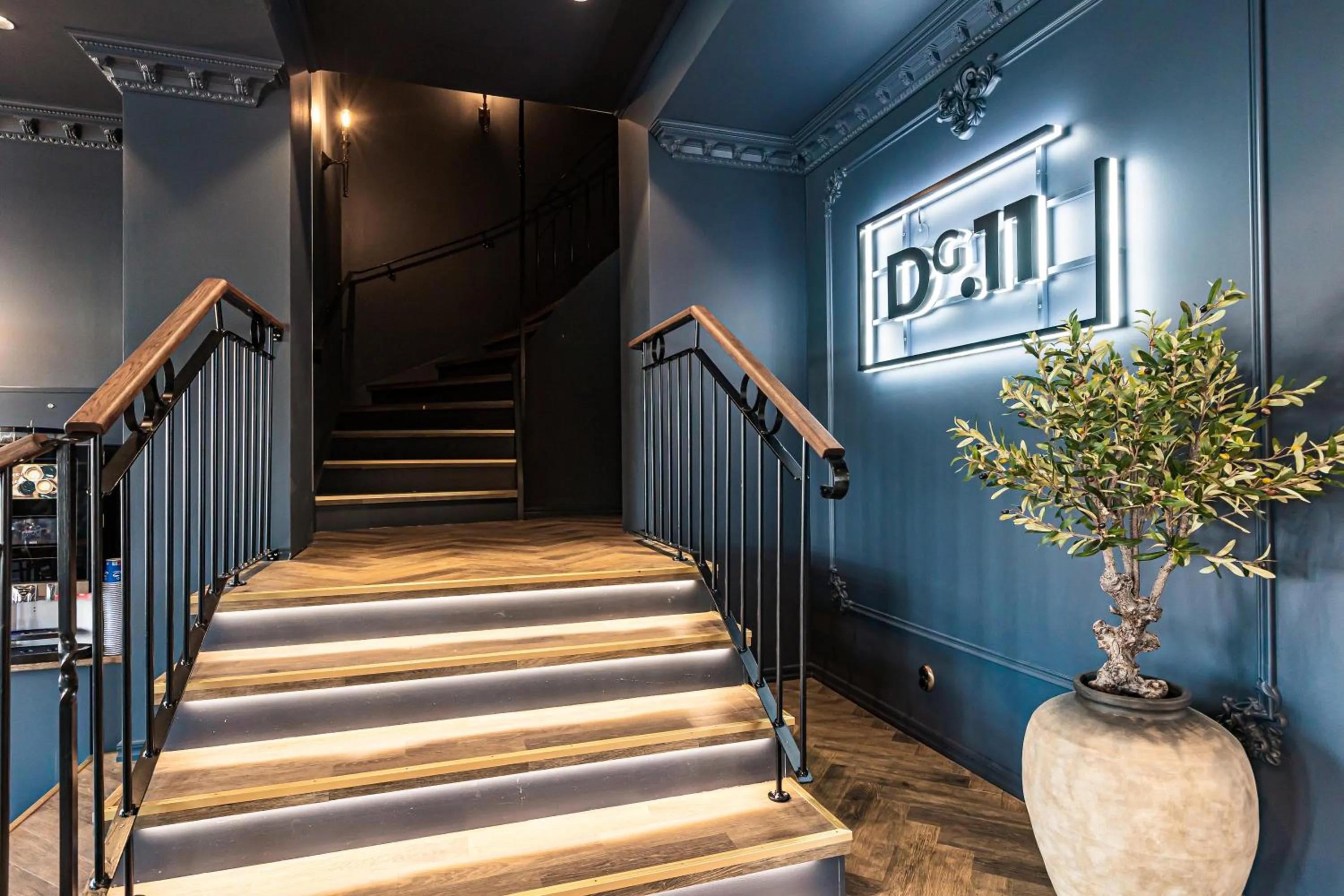 Lobby or reception in Hotell Drottninggatan 11