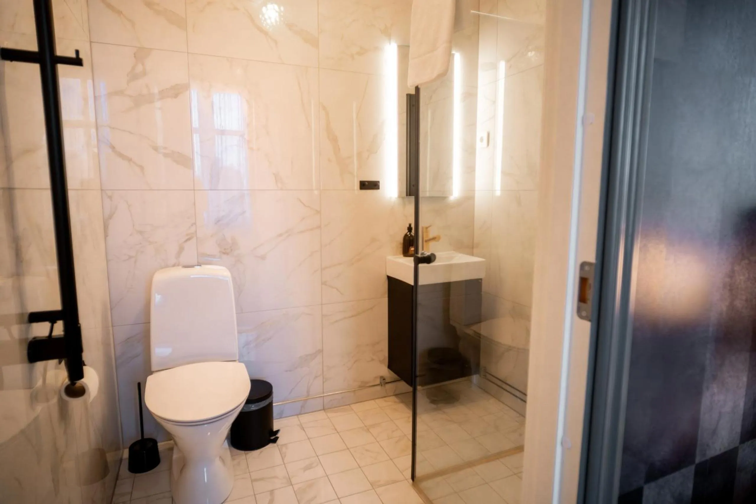 Bathroom in Hotell Drottninggatan 11