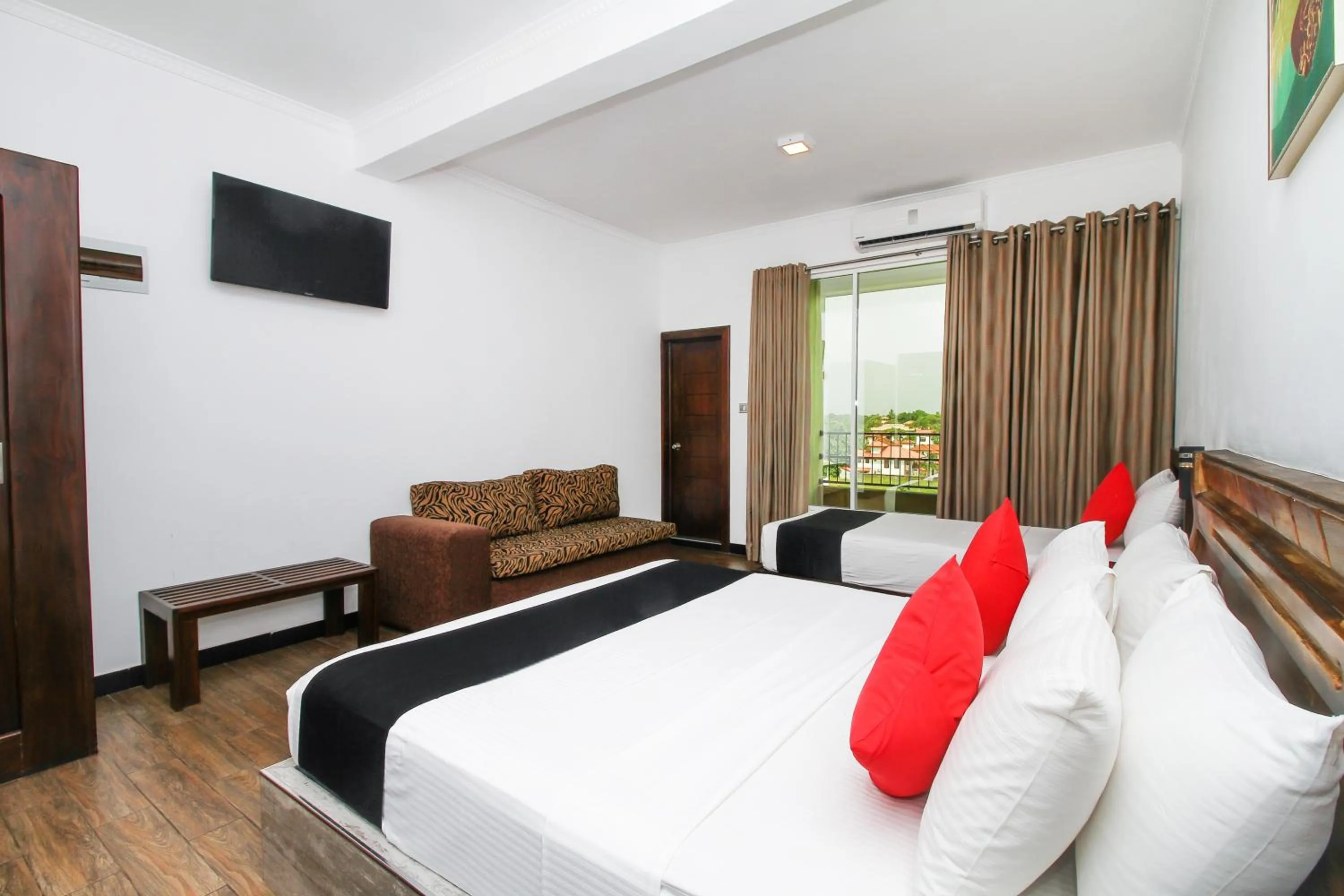 Bed in Sasha Transit Hotel