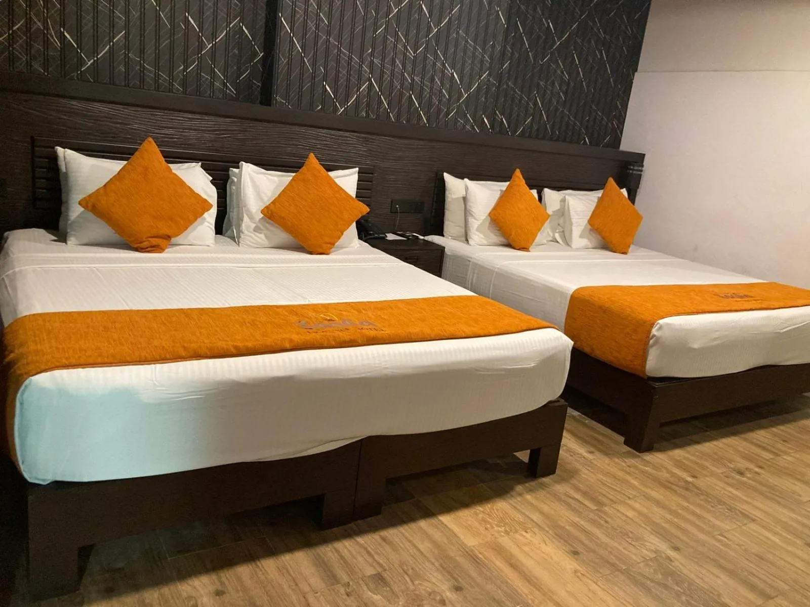 Bed in Sasha Transit Hotel