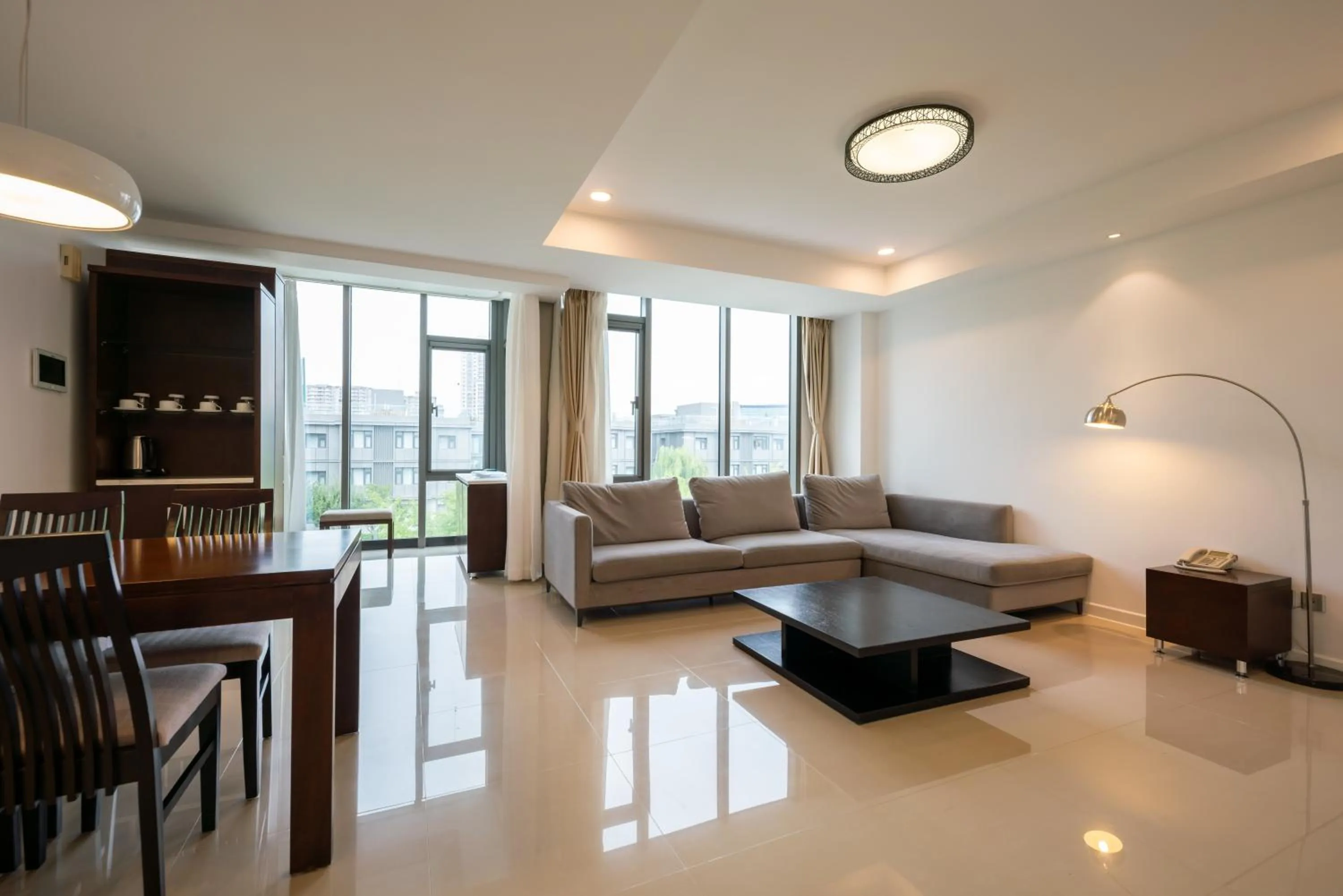 Living room in Green Park Hotel Tianjin