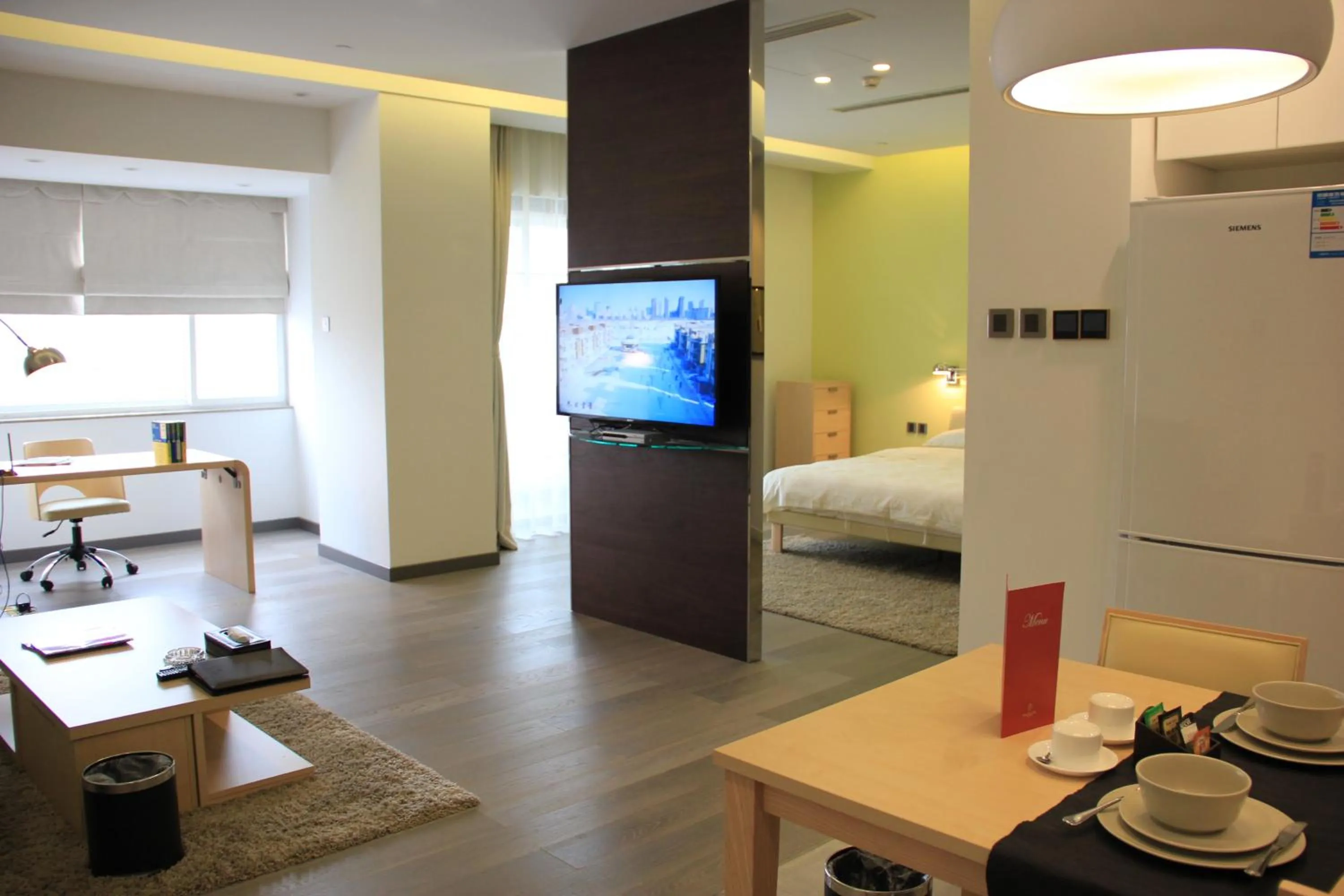 Photo of the whole room, Bed in Green Park Hotel Tianjin