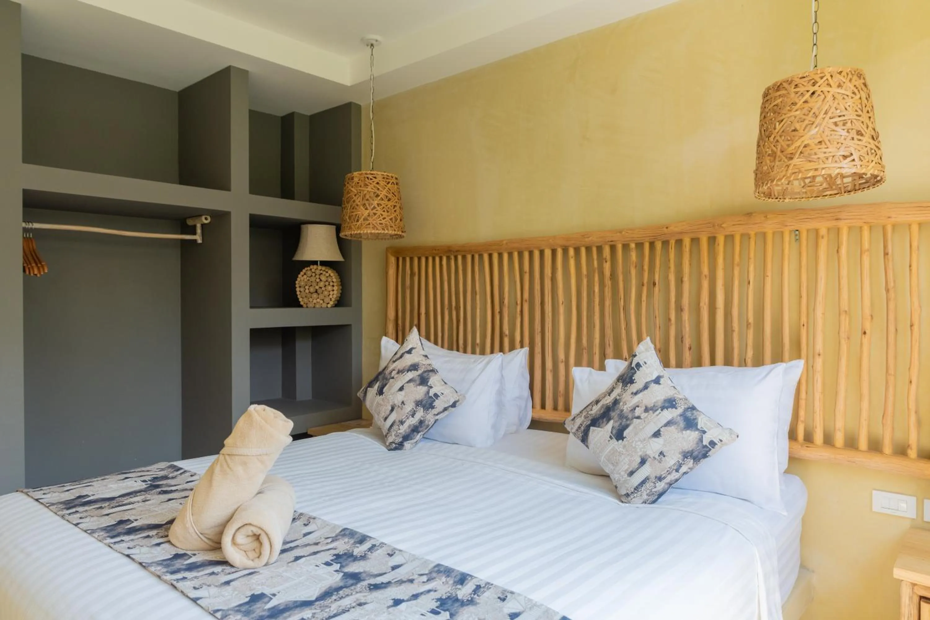 Bed in Riviera Beach Hotel