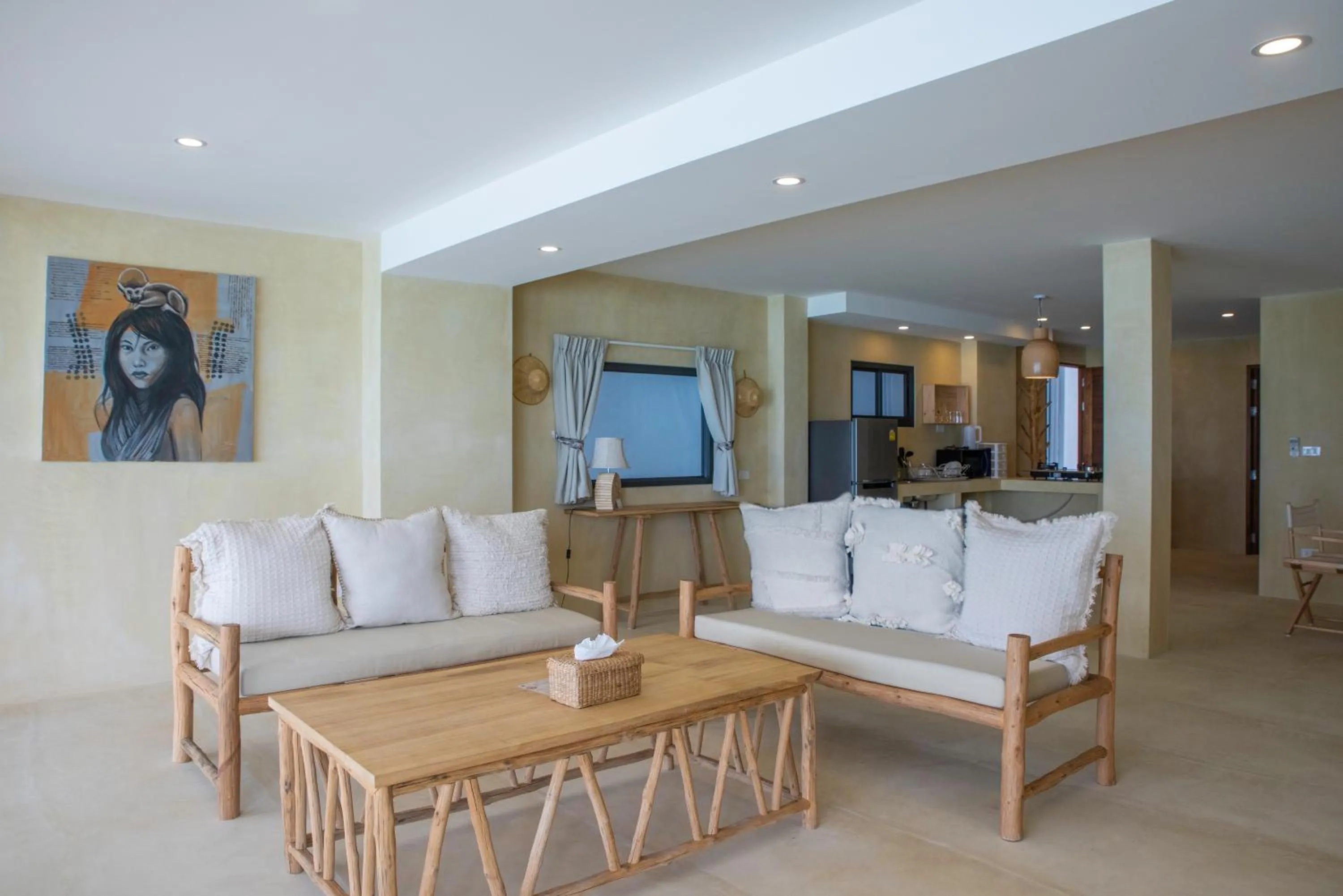 Living room in Riviera Beach Hotel