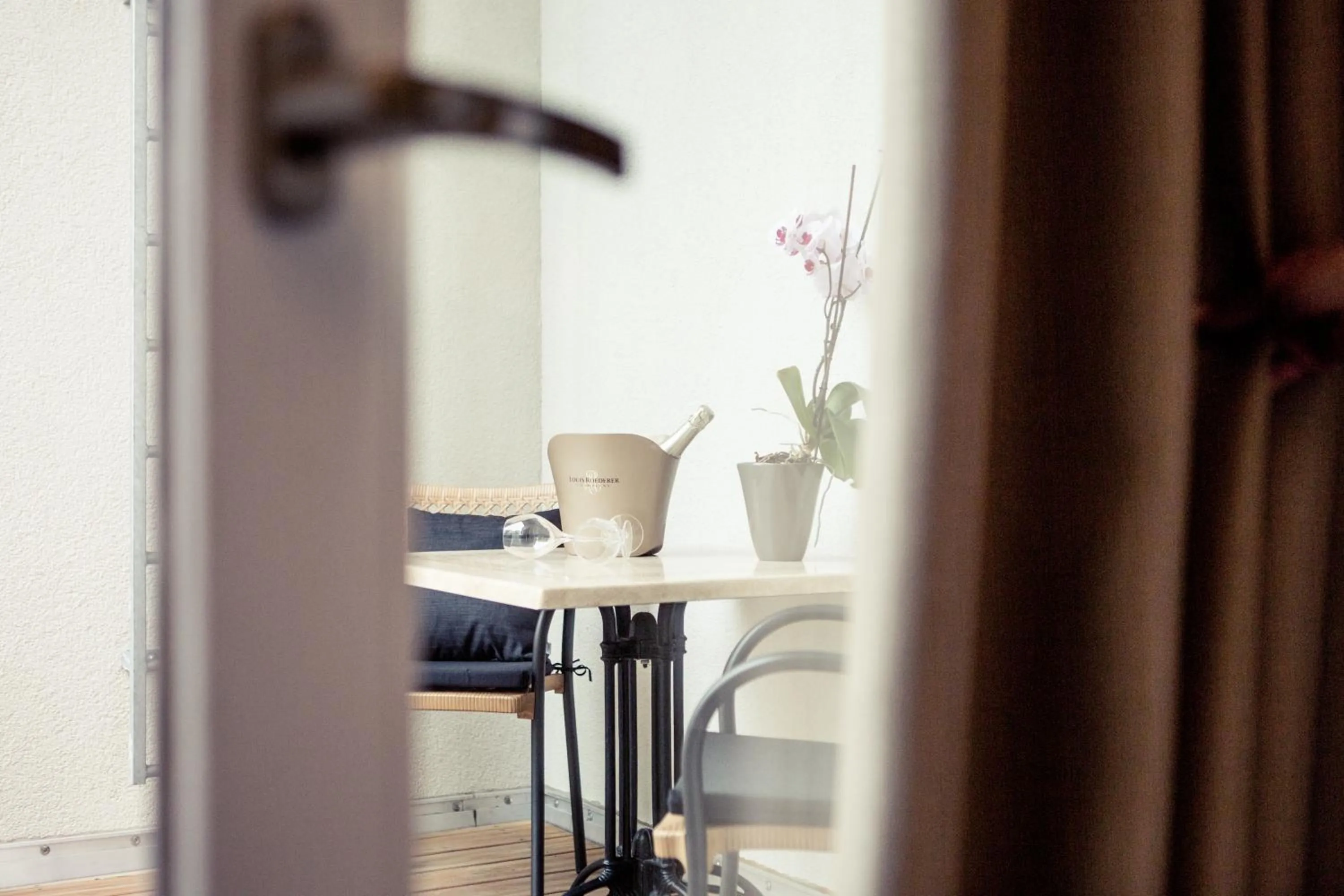 Balcony/Terrace in Weinhaus Uhle