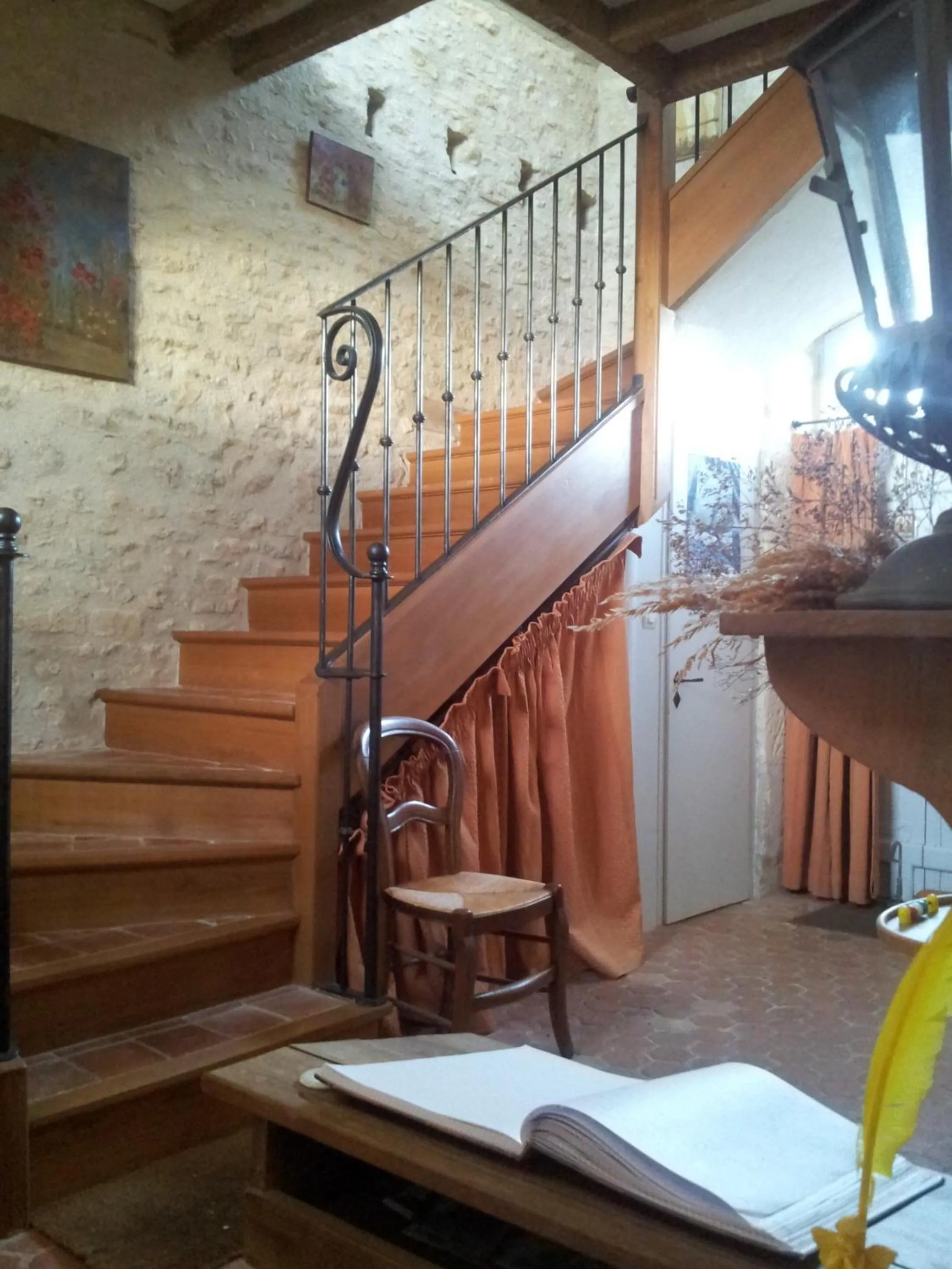 Lobby or reception in La Cuvellerie