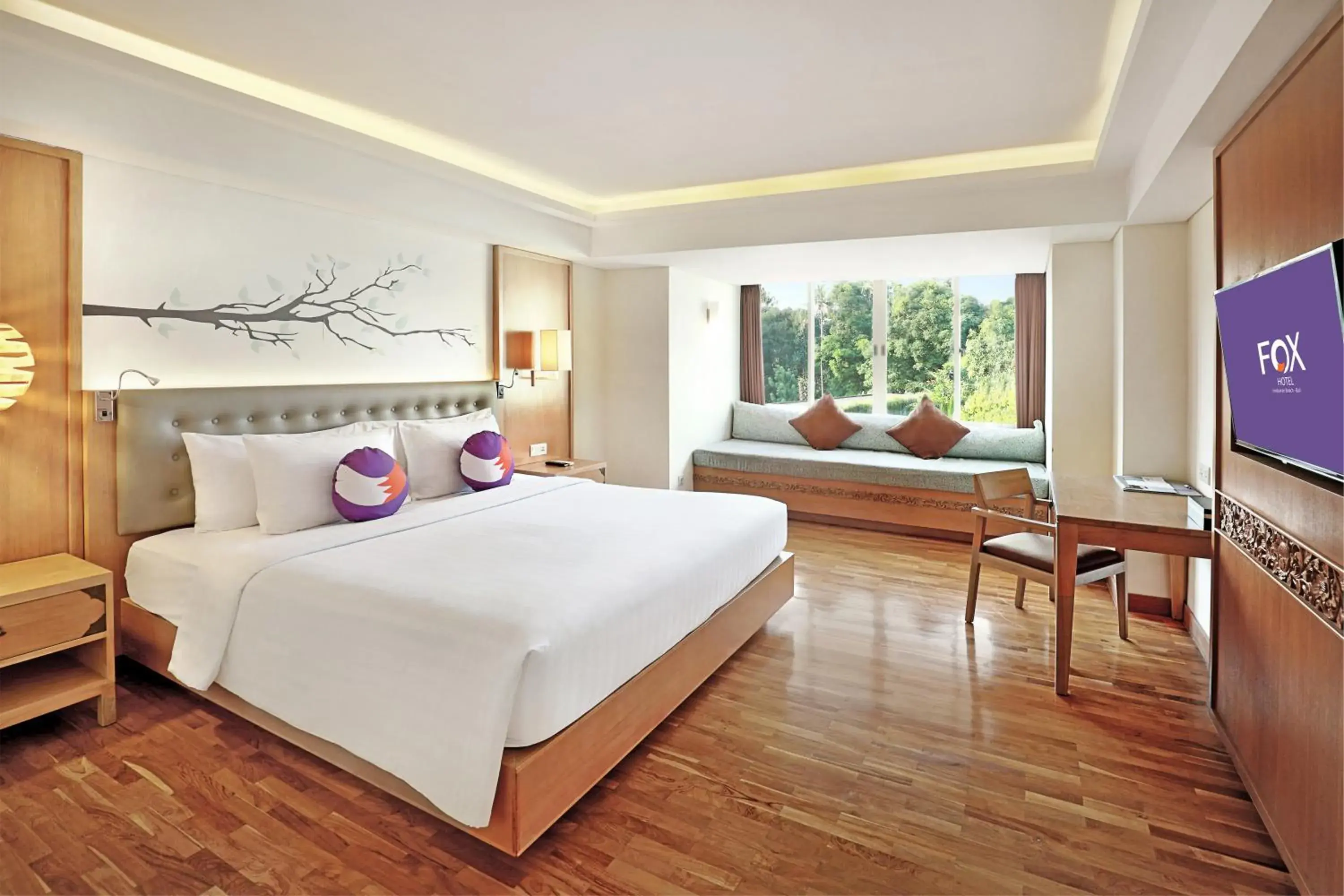 Deluxe Double or Twin Room in FOX Hotel Jimbaran Beach Bali Deluxe Double or Twin Room in FOX Hotel Jimbaran Beach Bali