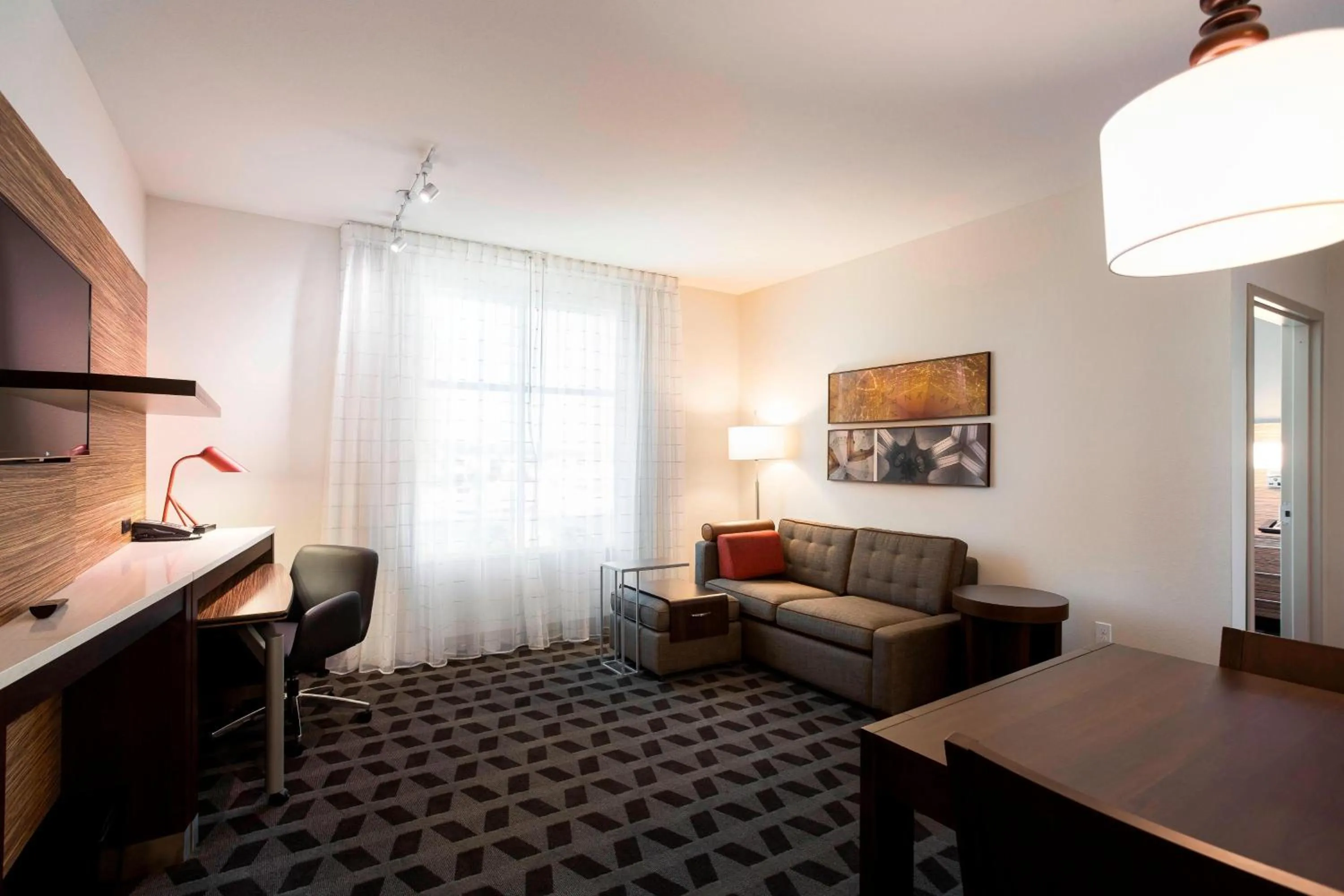 Living room in TownePlace Suites by Marriott San Mateo Foster City