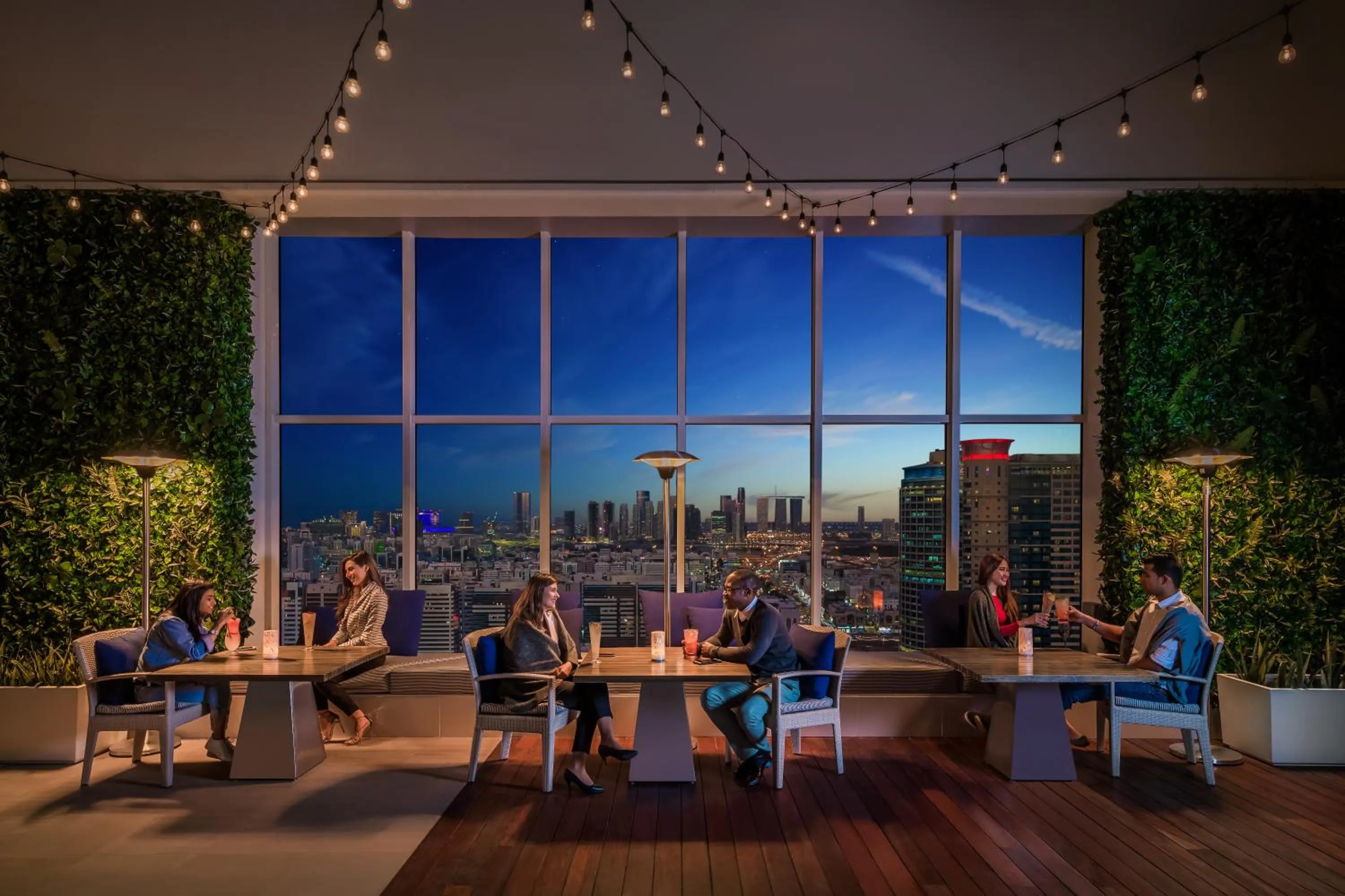 Restaurant/places to eat in Marriott Executive Apartments Downtown, Abu Dhabi