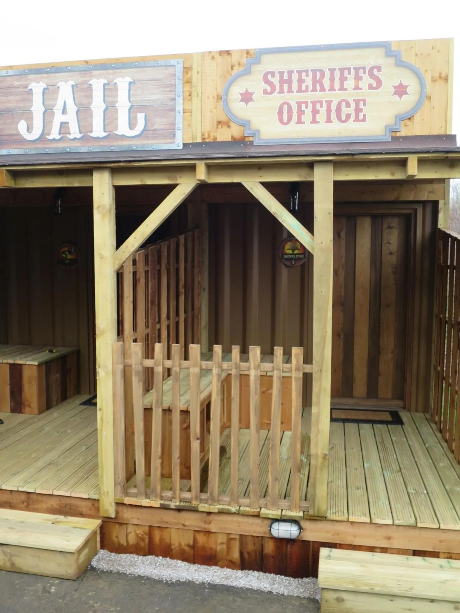 Facade/entrance in Adventurer's Village Milton Keynes