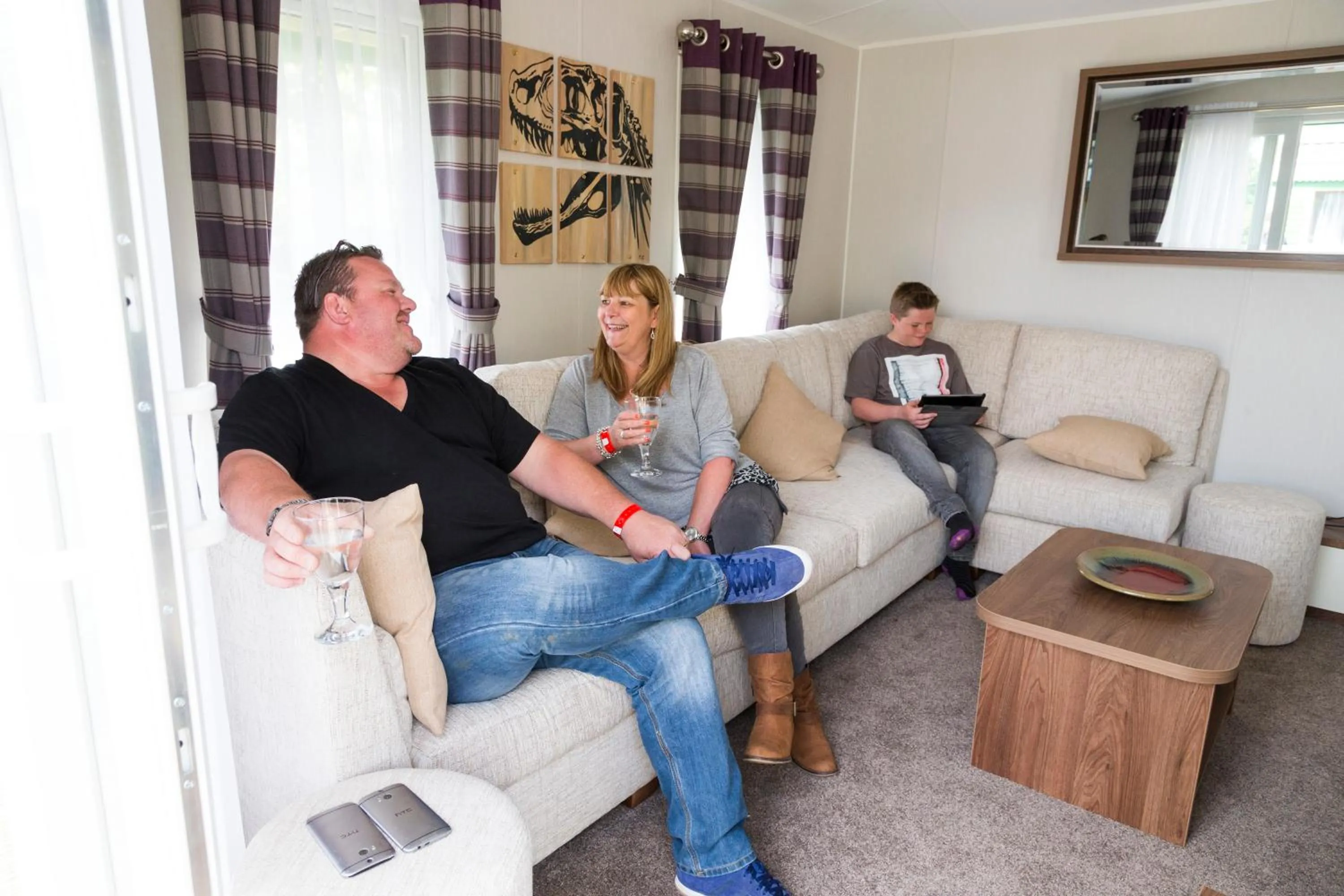 Living room in Adventurer's Village Milton Keynes
