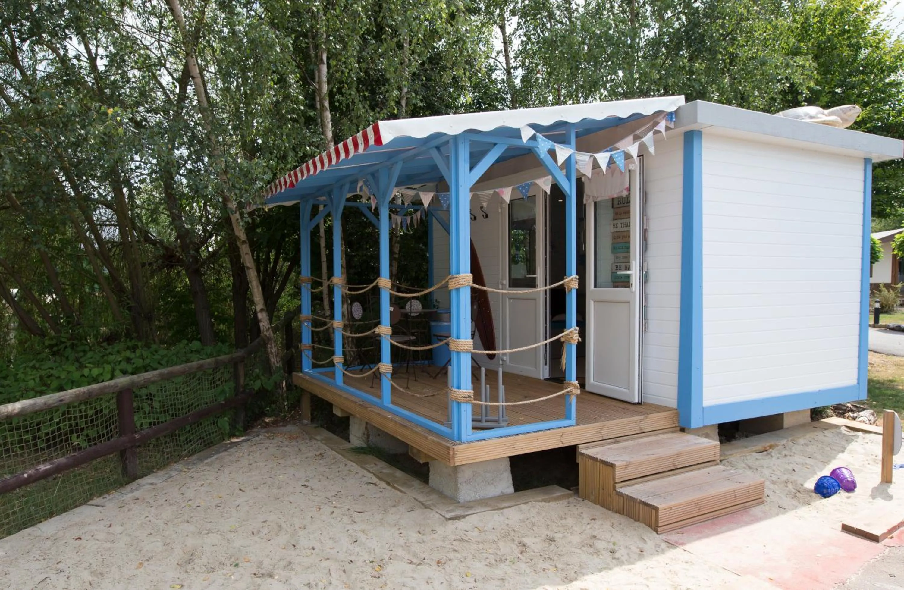 Patio in Adventurer's Village Milton Keynes