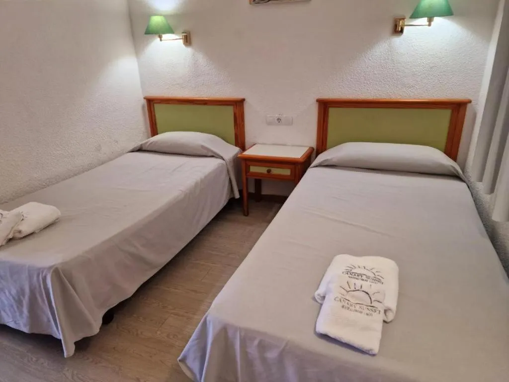 Bed in Maspalomas Lago Canary Sunset