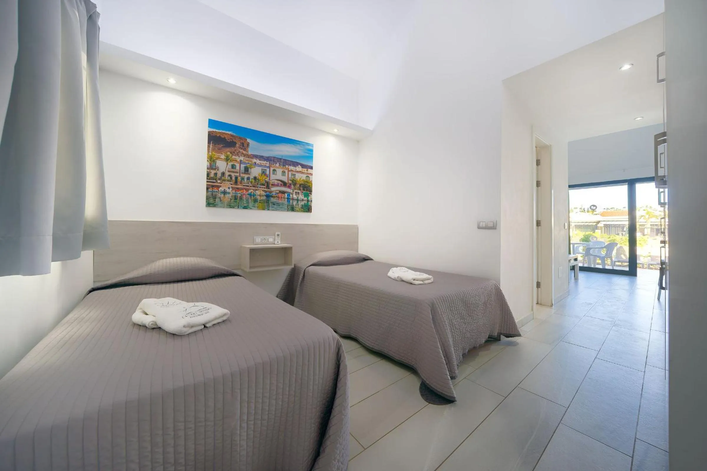 Bedroom, Bed in Maspalomas Lago Canary Sunset