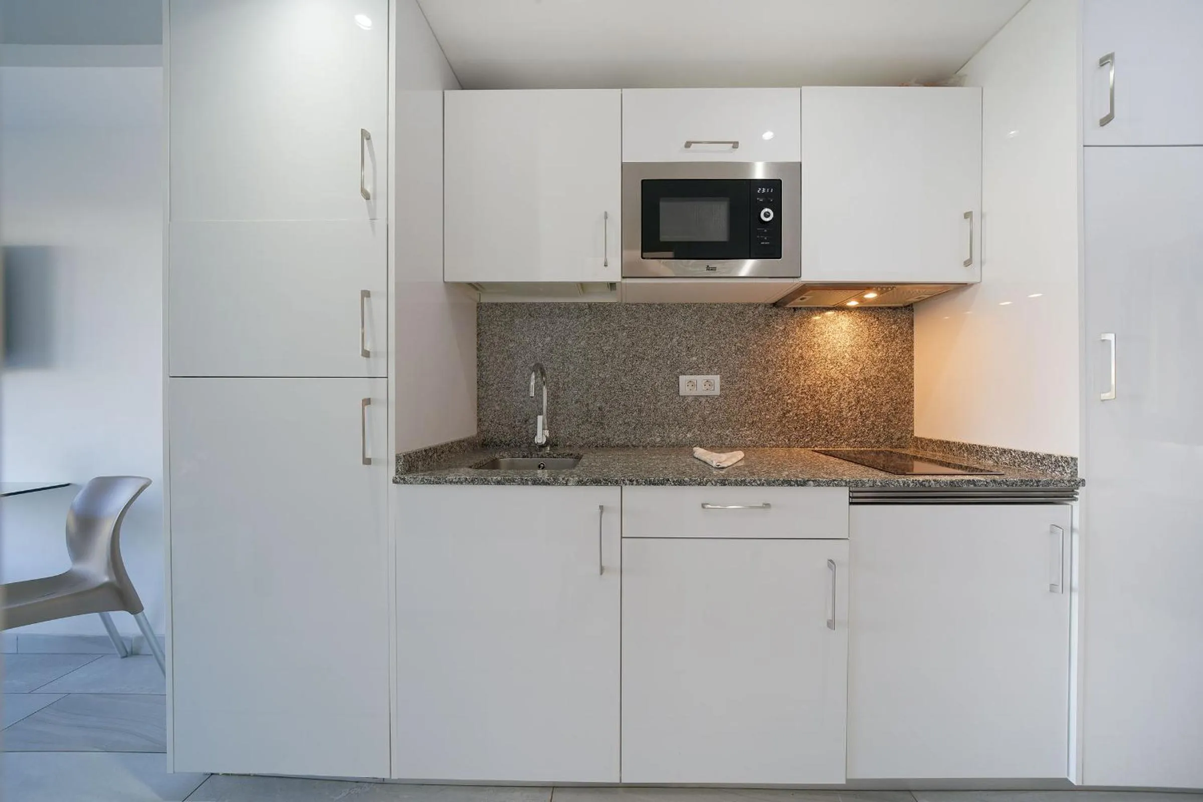 Kitchen or kitchenette in Maspalomas Lago Canary Sunset