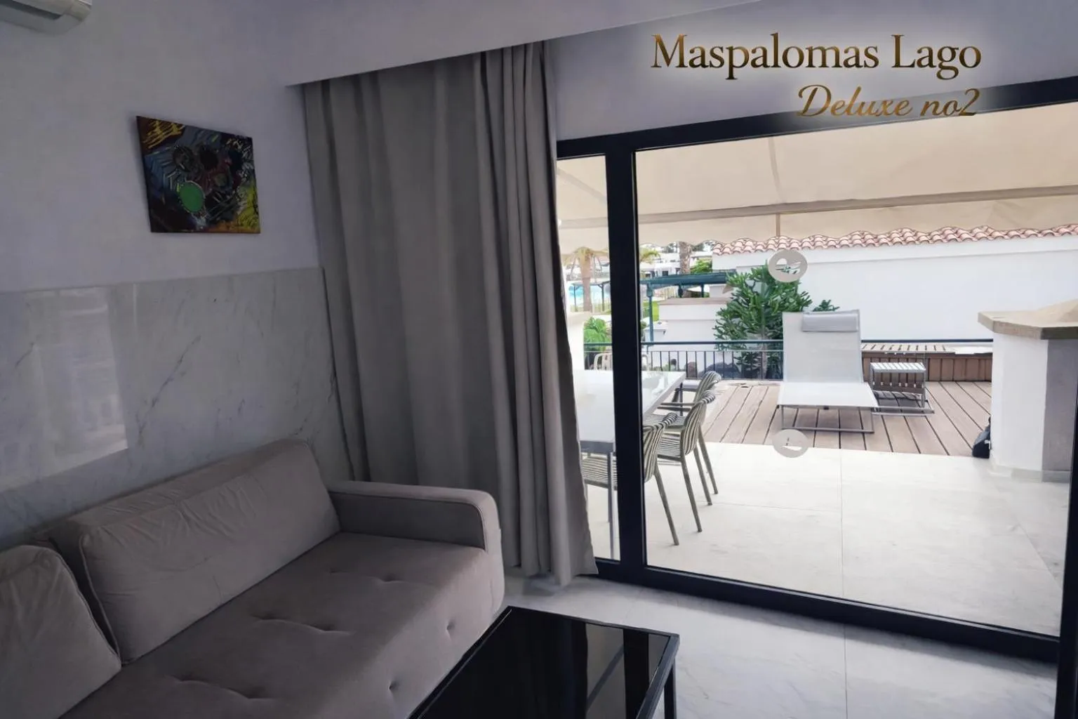 Maspalomas Lago Canary Sunset