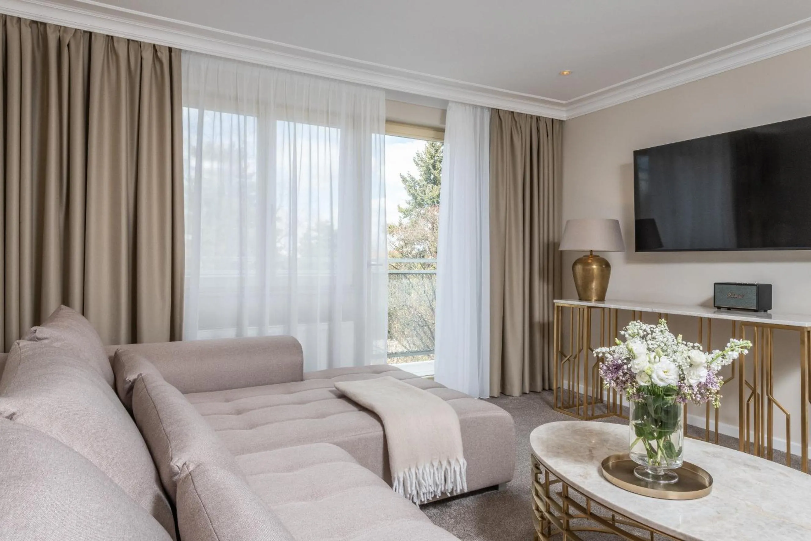 Living room in Mamma´s Boutique Hotel