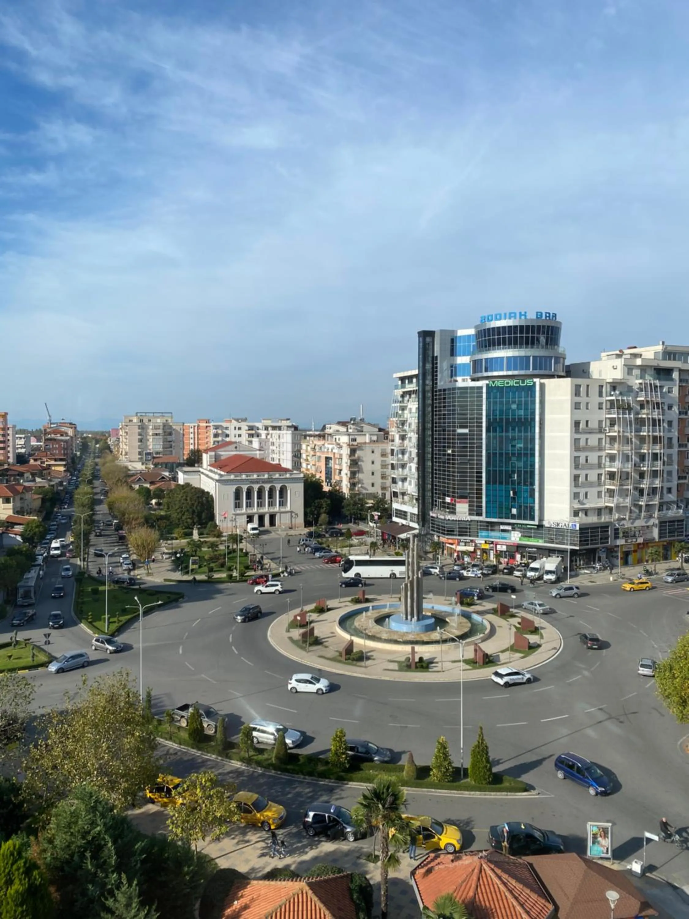 City view in Rozafa Hotel